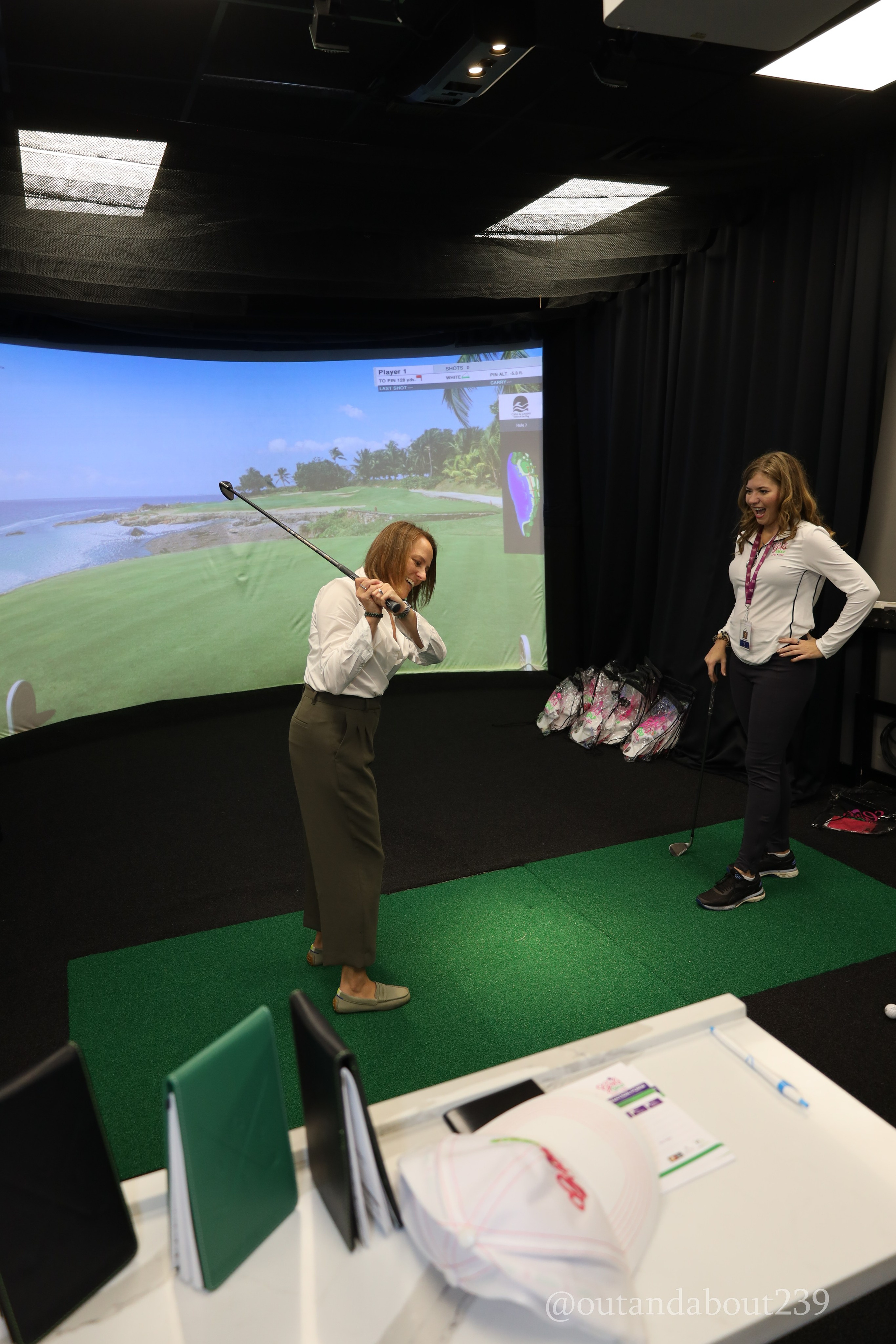 Girls Golf for LPGA at Ritz Tiburon. Out and About 239