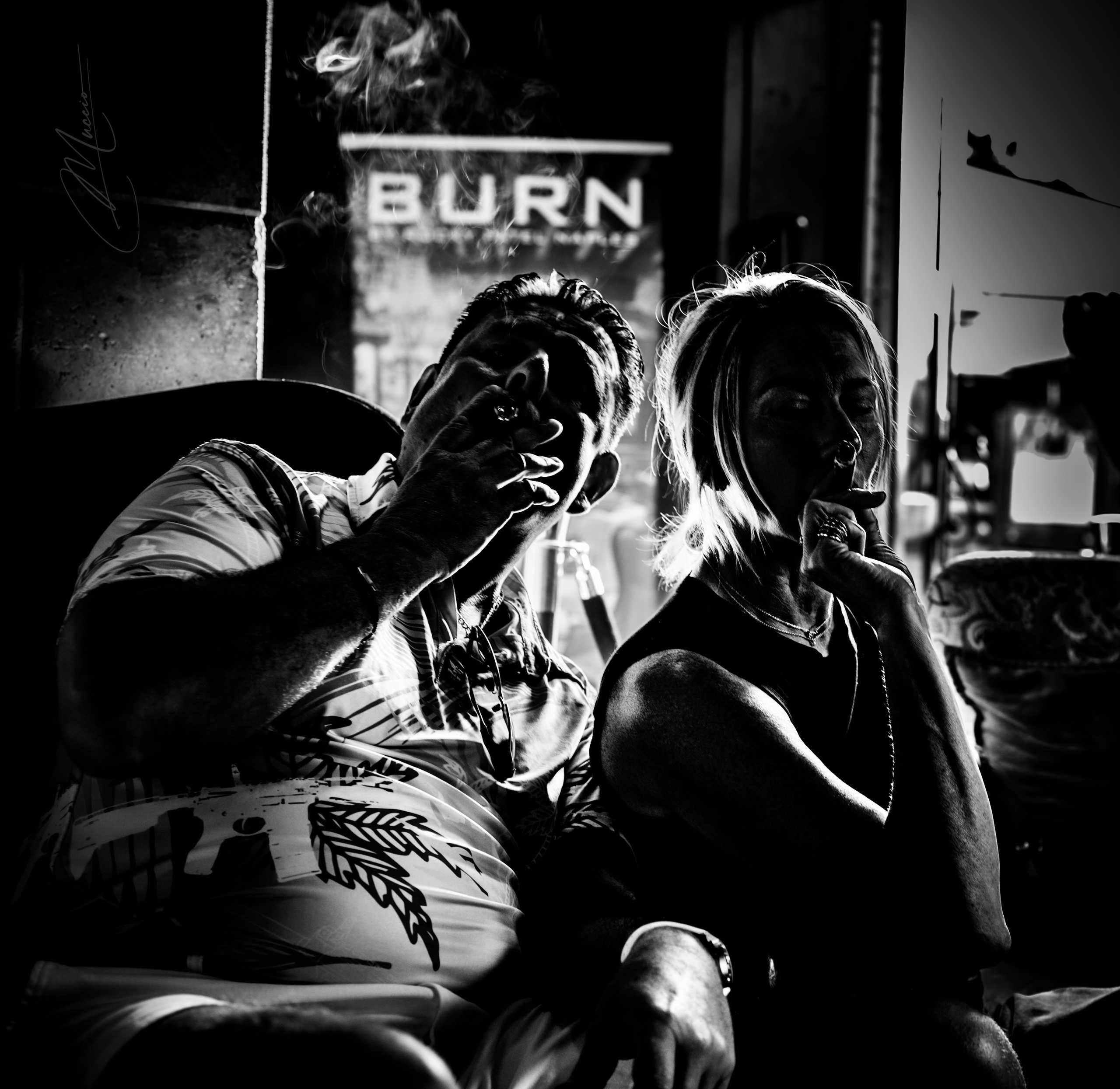 Black and White. Out and About 239