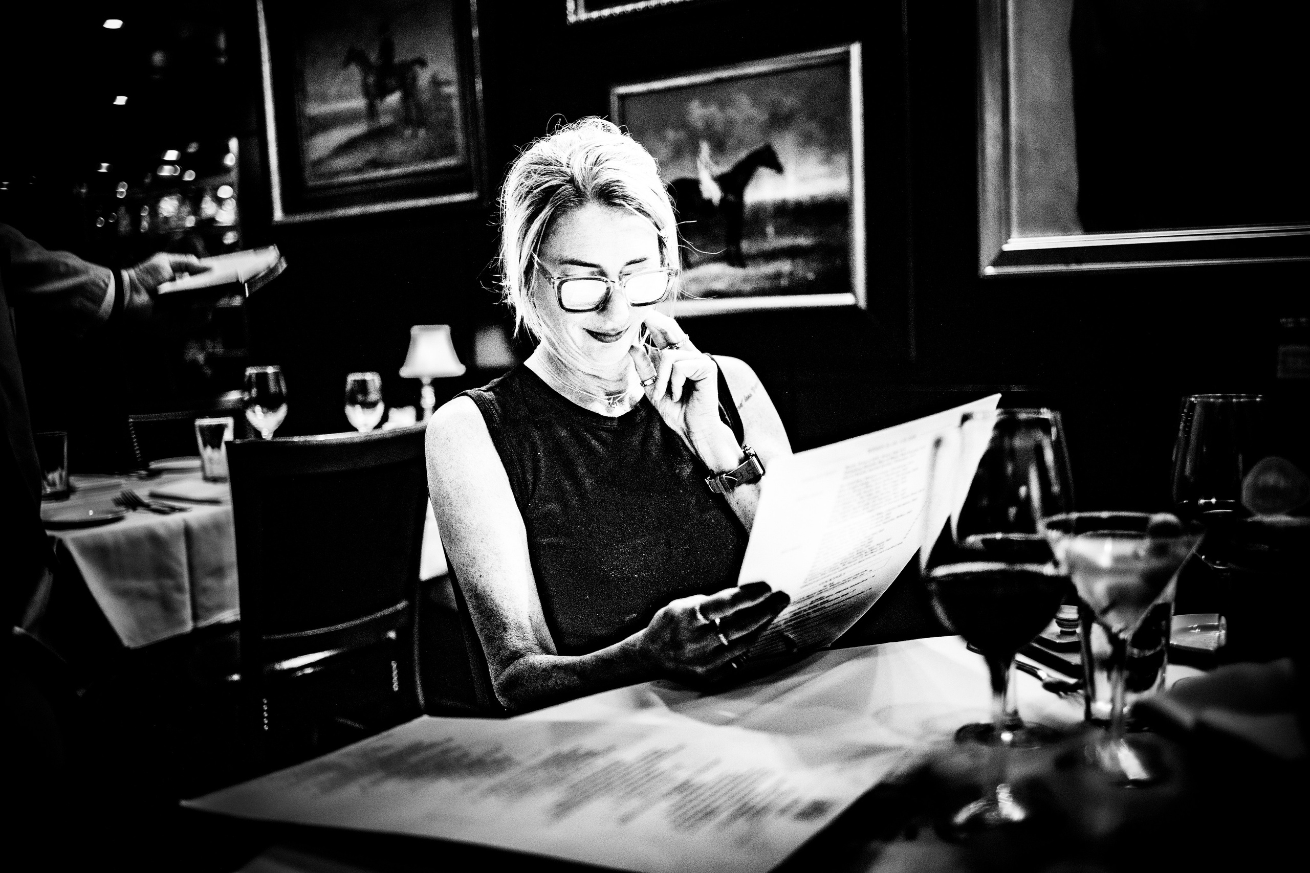 Burn Black and White Series. Out and About 239