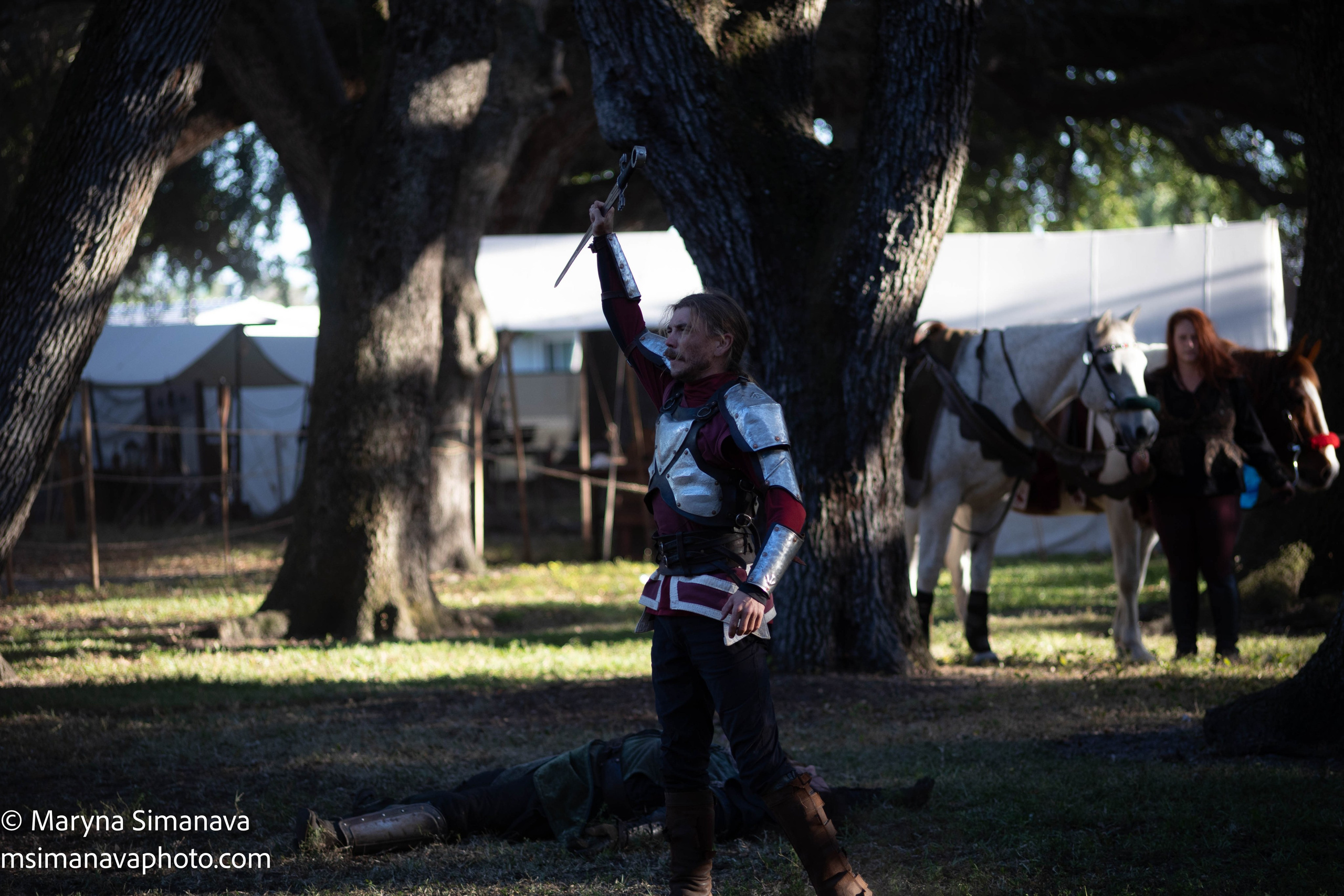 Camelot Days 2025: Medieval Festival in Hollywood, Florida. Portrait and graduation photographer Marina Simanava