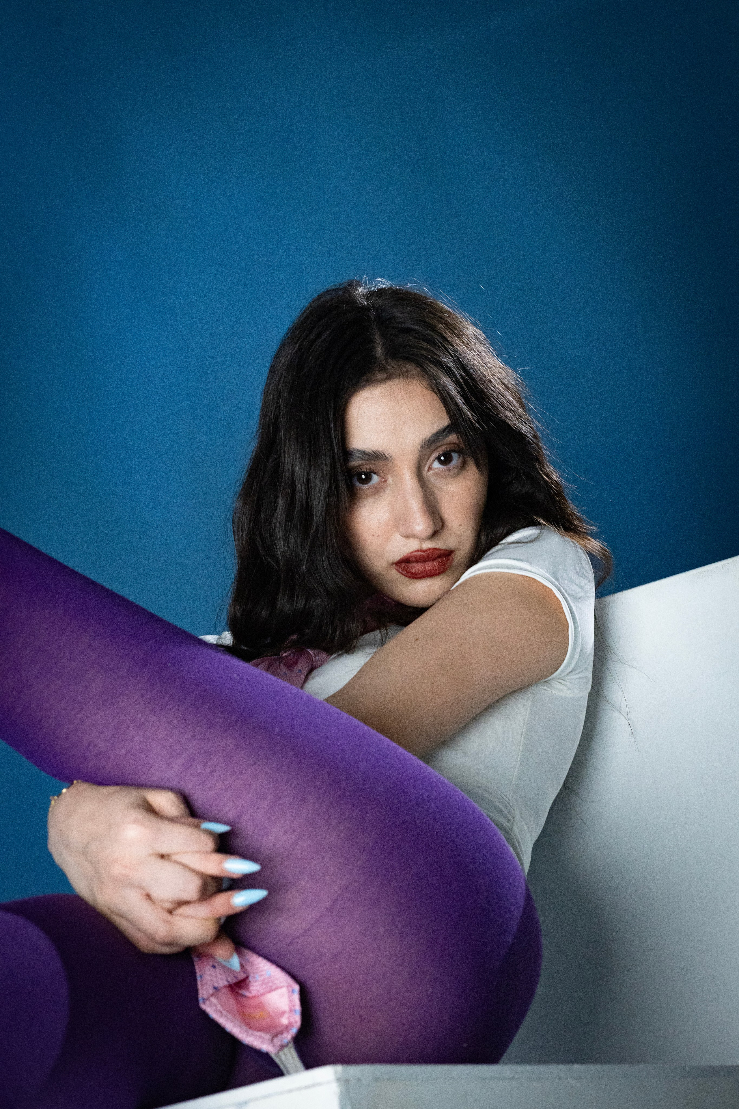 Purple Rain. Vladislav Makarov. Portrait & Street style photographer in Baku