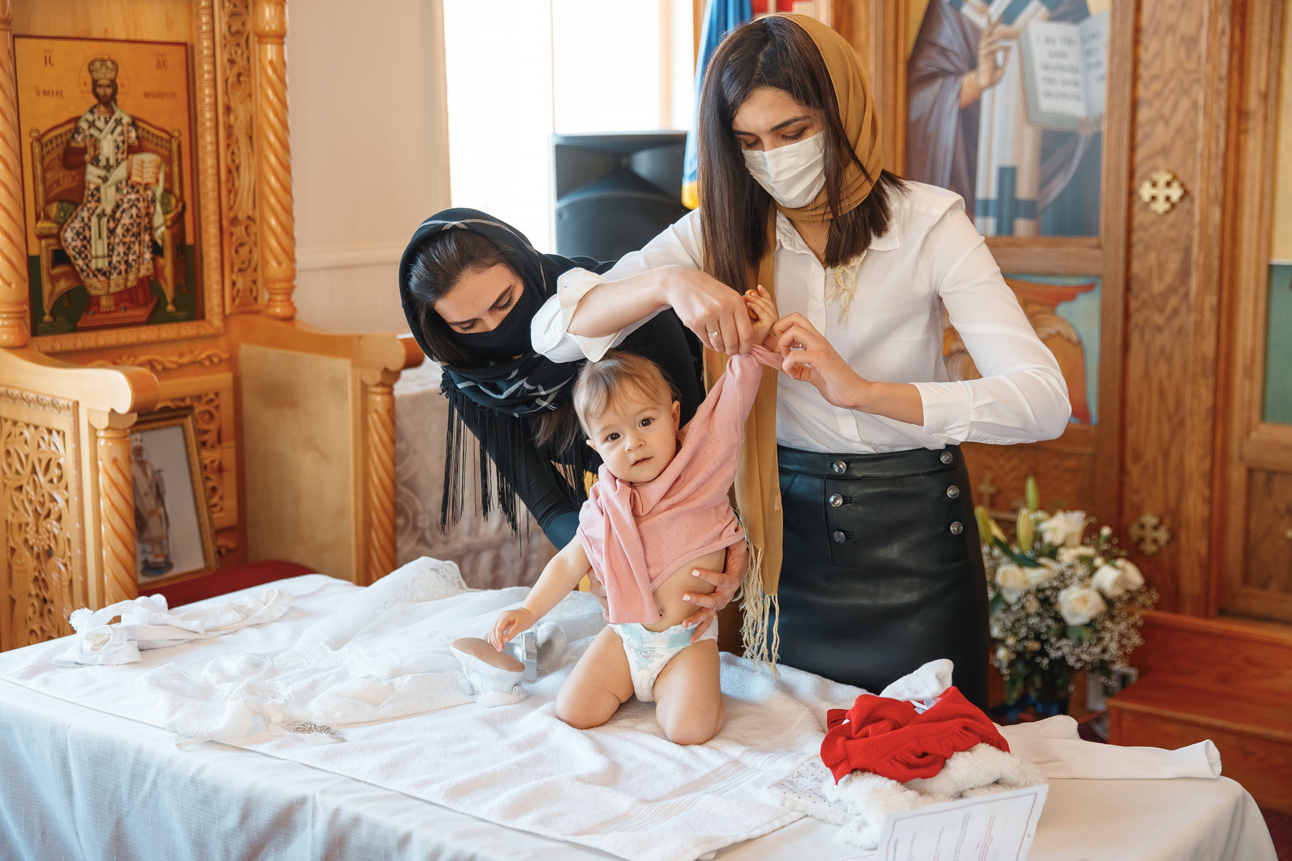 02.27.2021 Christening. Wedding family event photographer in Chicago Nick Yushevich