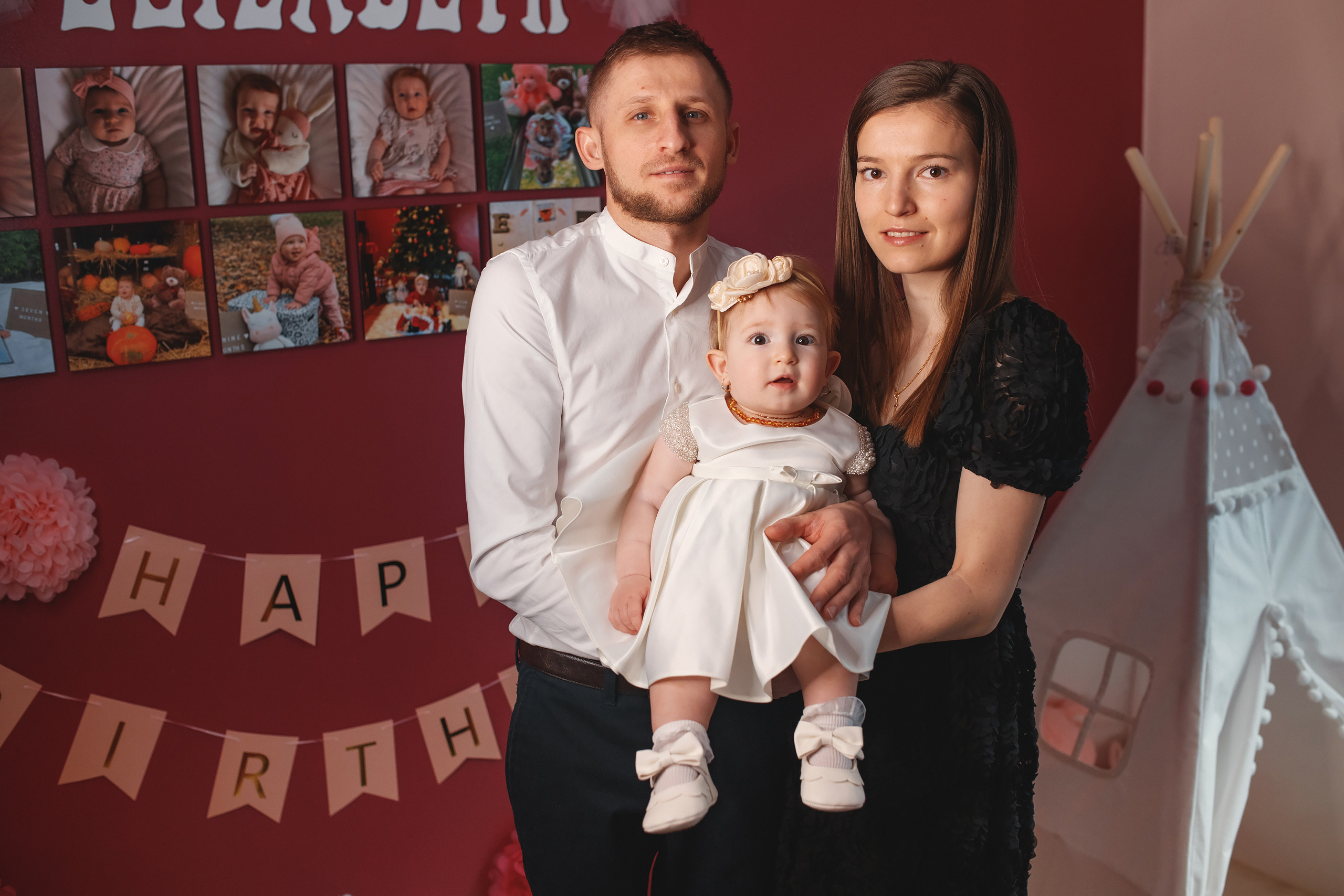 01.17.2021 First birthday. Wedding family event photographer in Chicago Nick Yushevich