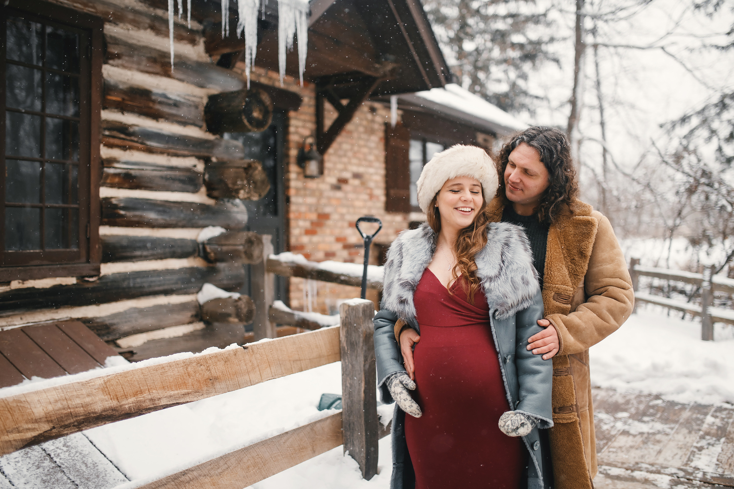 02.06.2021 Maternity Photoshoot. Wedding family event photographer in Chicago Nick Yushevich