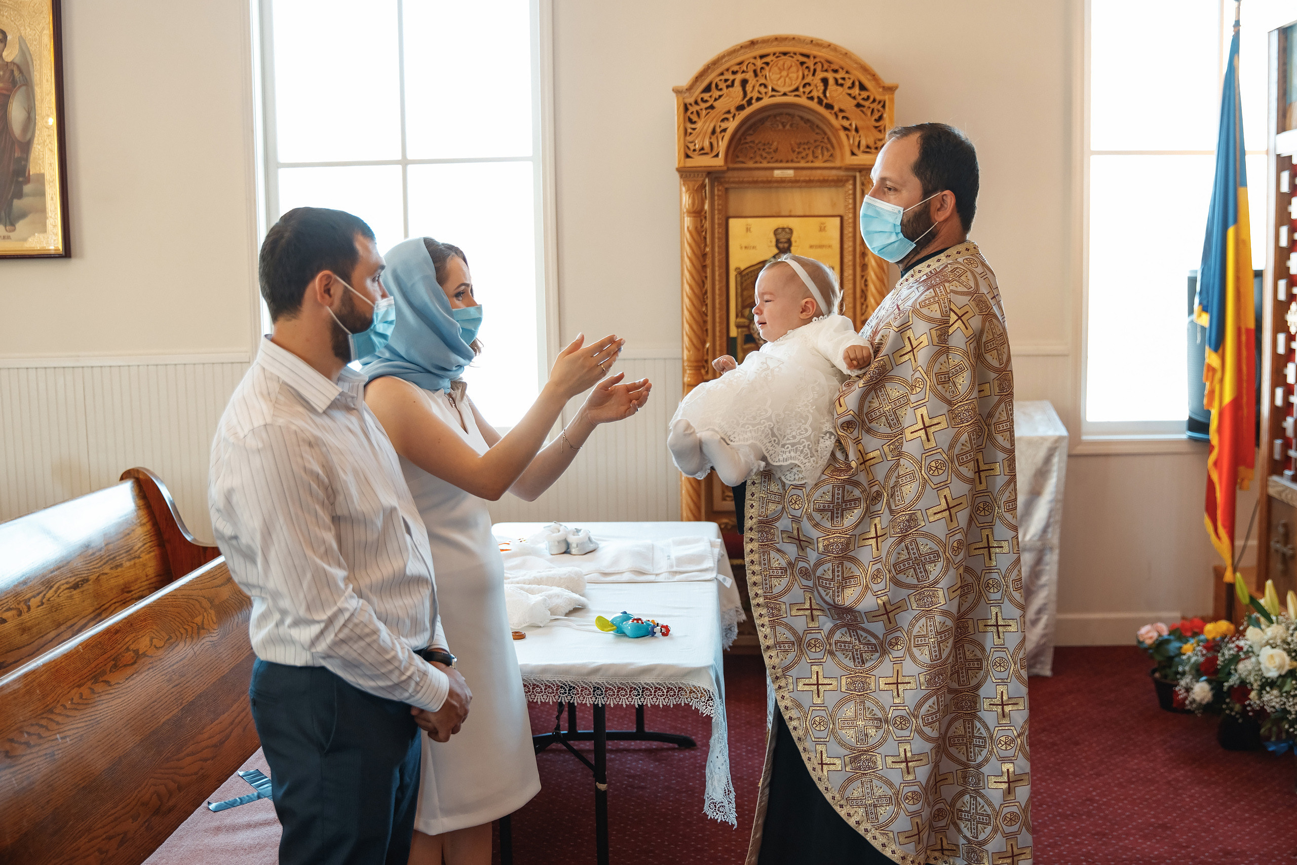 02.27.2021 Christening. Wedding family event photographer in Chicago Nick Yushevich