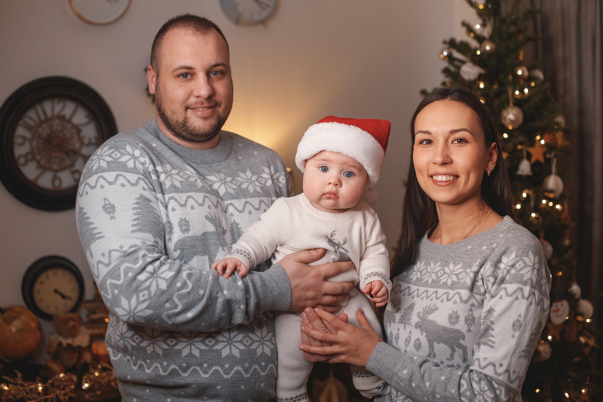 01102021 Christmas Family Photoshoot 24. Wedding family event photographer in Chicago Nick Yushevich