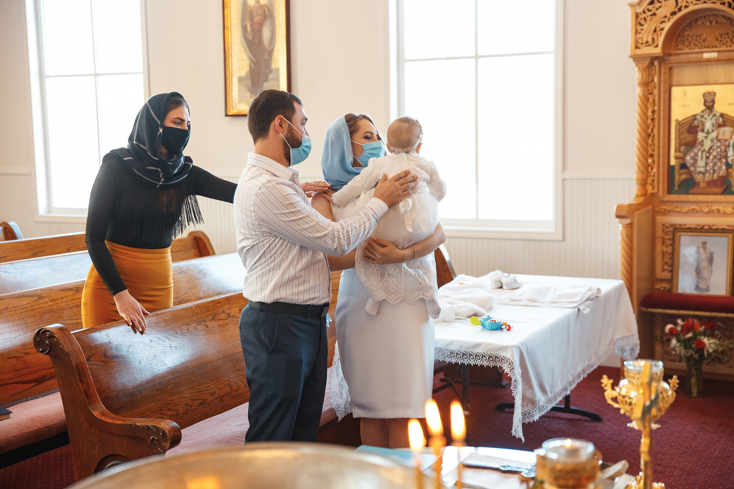 02.27.2021 Christening. Wedding family event photographer in Chicago Nick Yushevich