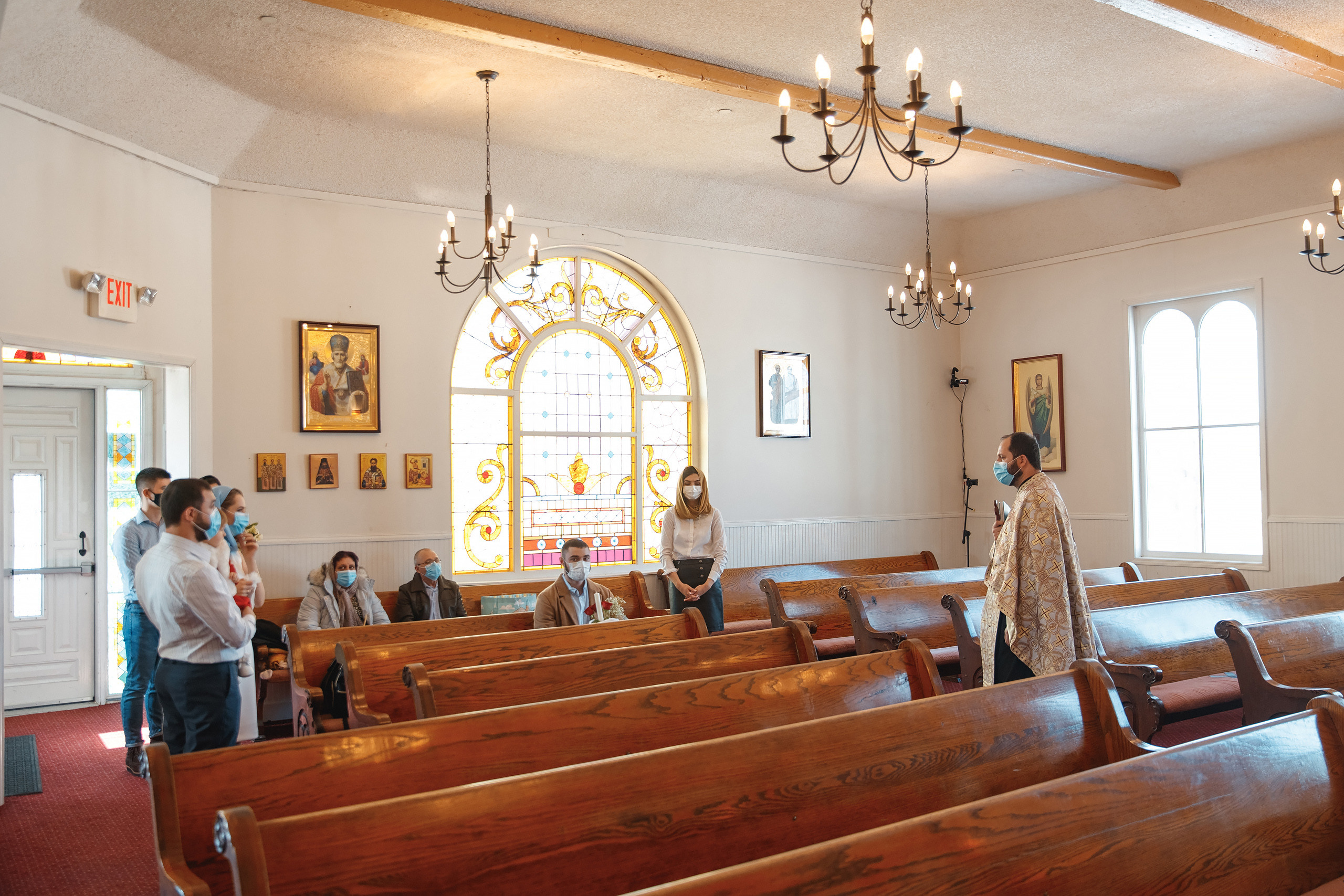 02.27.2021 Christening. Wedding family event photographer in Chicago Nick Yushevich