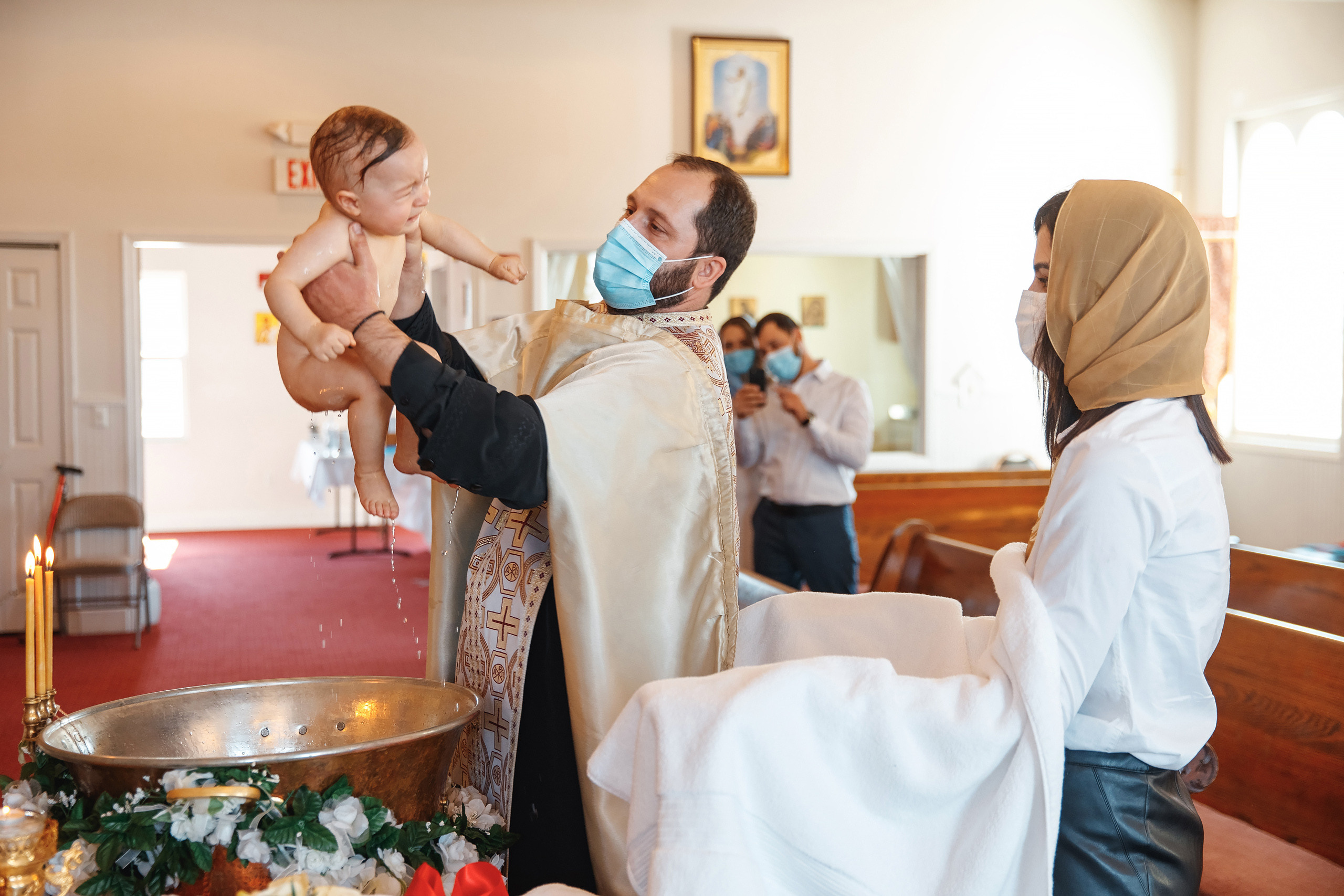 02.27.2021 Christening. Wedding family event photographer in Chicago Nick Yushevich