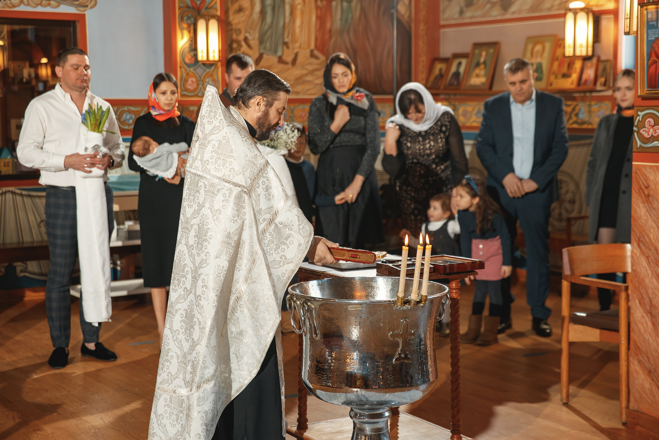 02.05.2021 Christening. Wedding family event photographer in Chicago Nick Yushevich