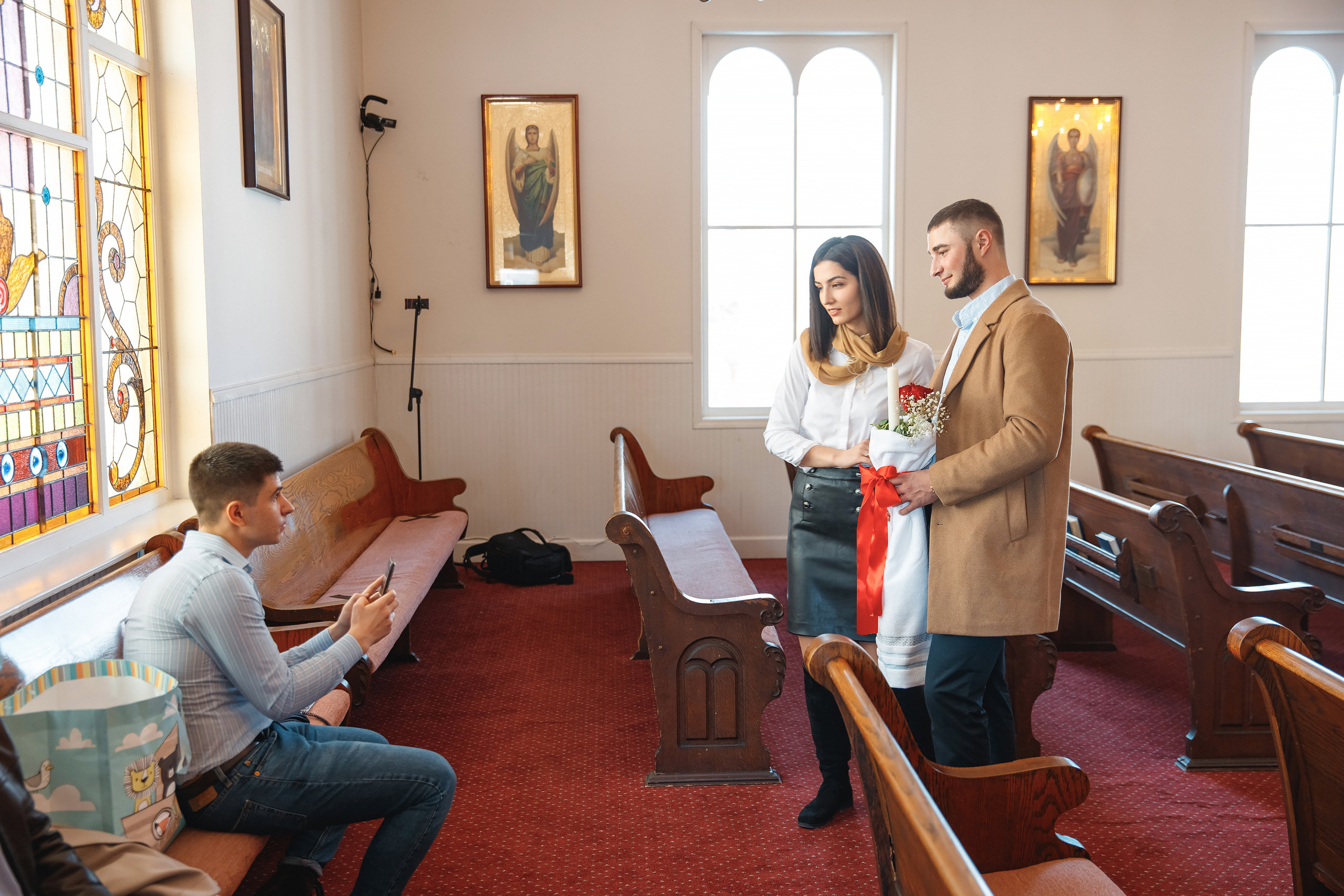 02.27.2021 Christening. Wedding family event photographer in Chicago Nick Yushevich