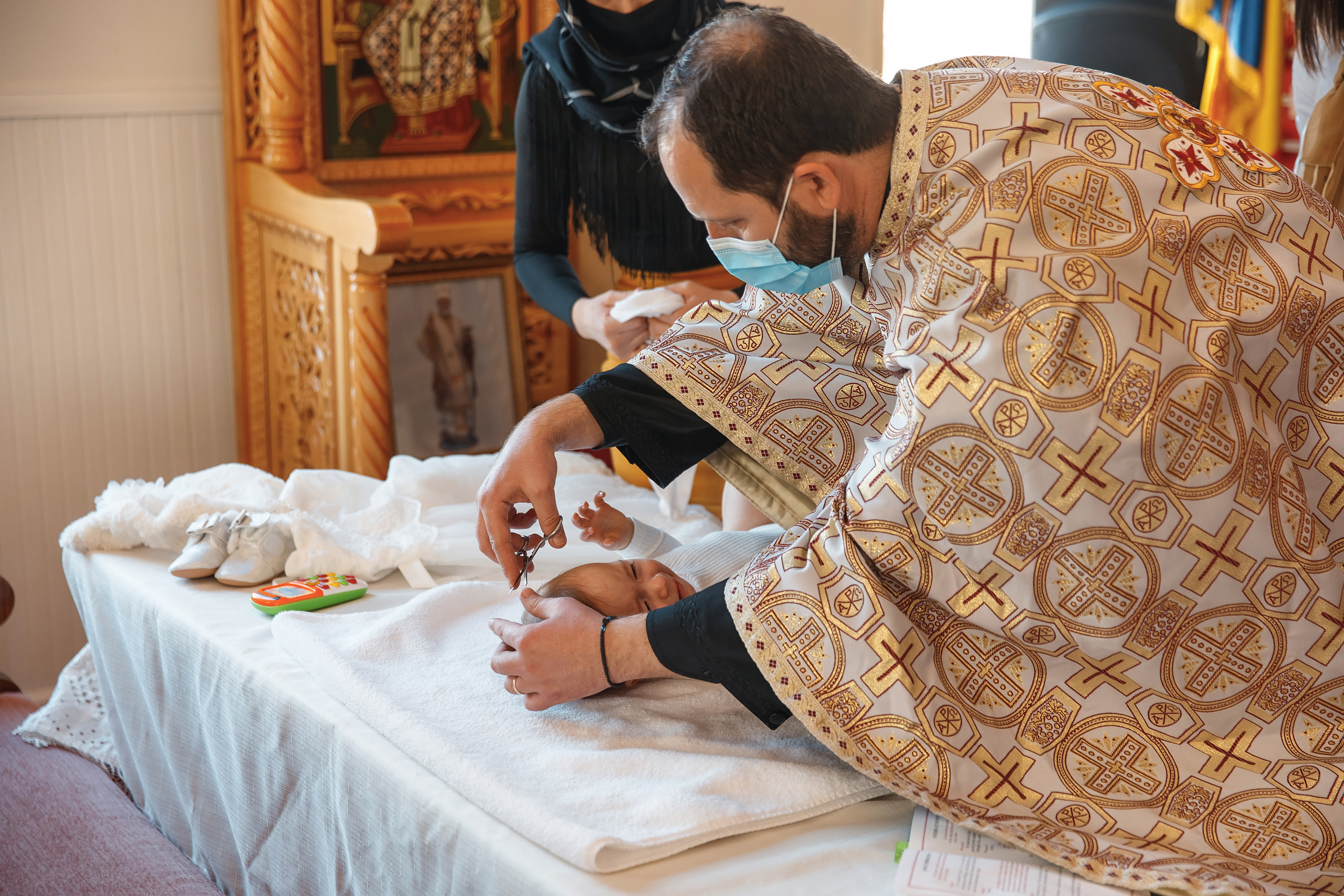 02.27.2021 Christening. Wedding family event photographer in Chicago Nick Yushevich