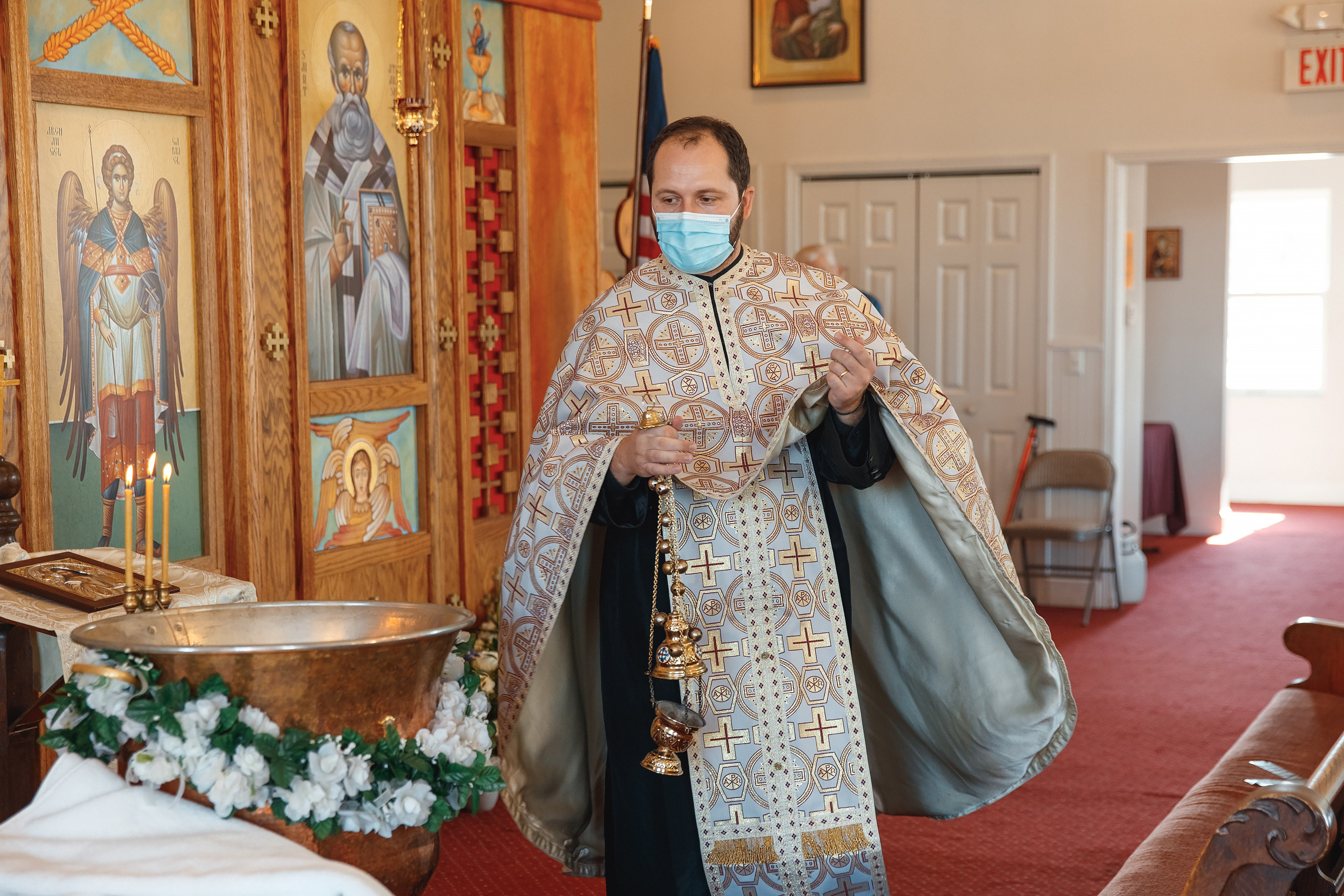 02.27.2021 Christening. Wedding family event photographer in Chicago Nick Yushevich