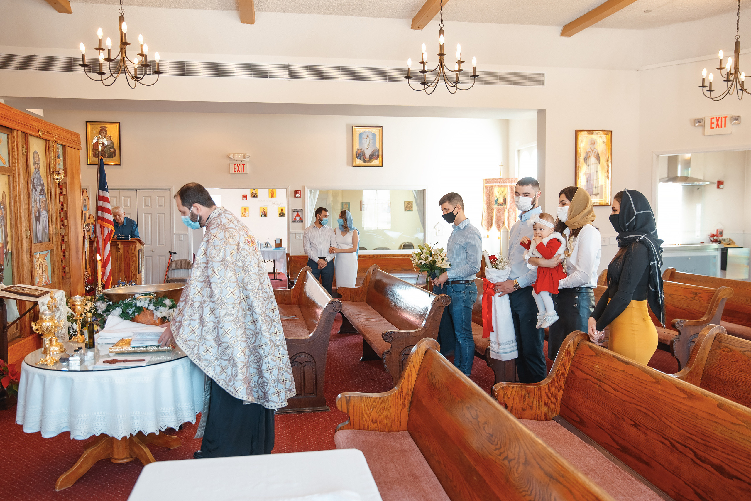 02.27.2021 Christening. Wedding family event photographer in Chicago Nick Yushevich