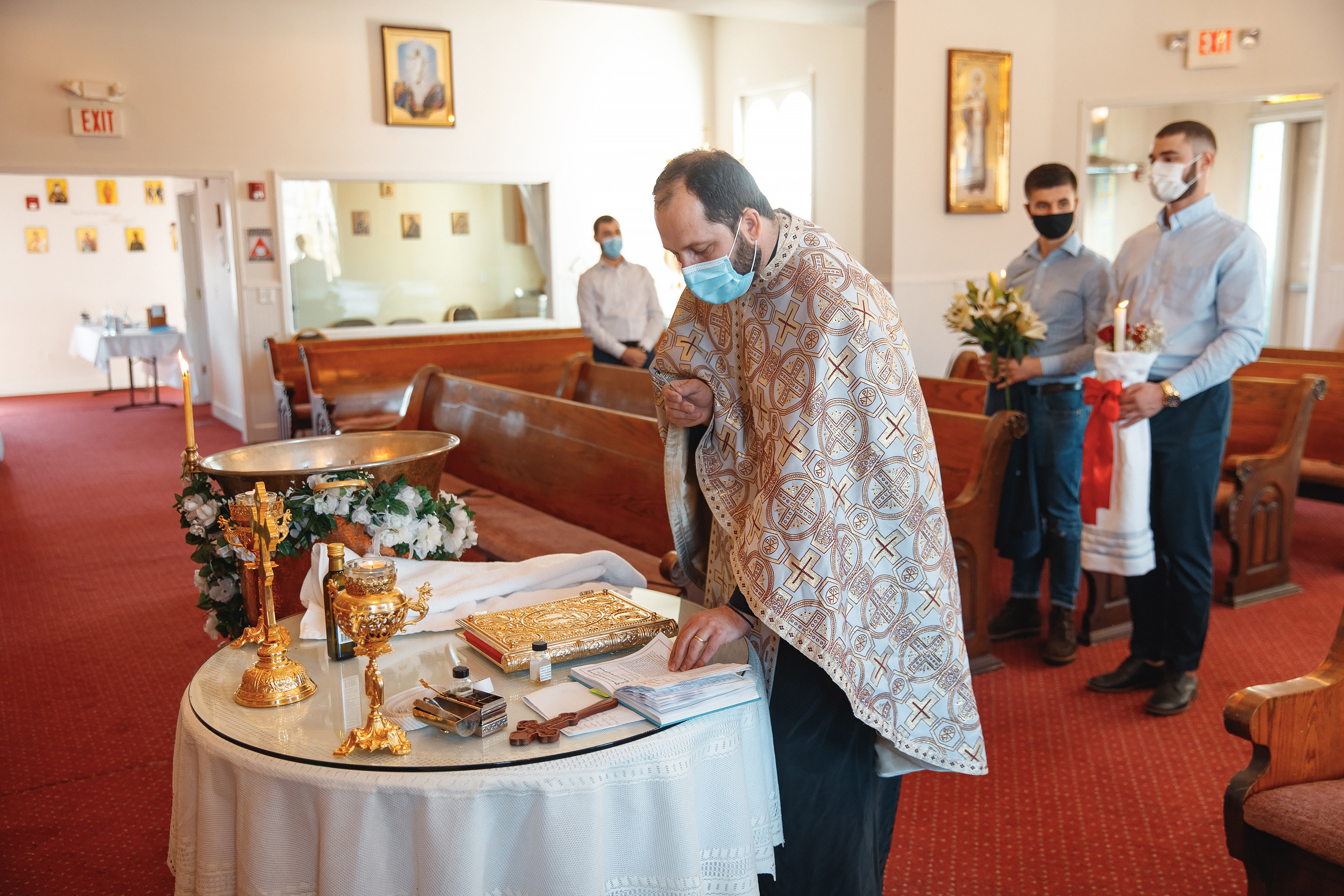 02.27.2021 Christening. Wedding family event photographer in Chicago Nick Yushevich