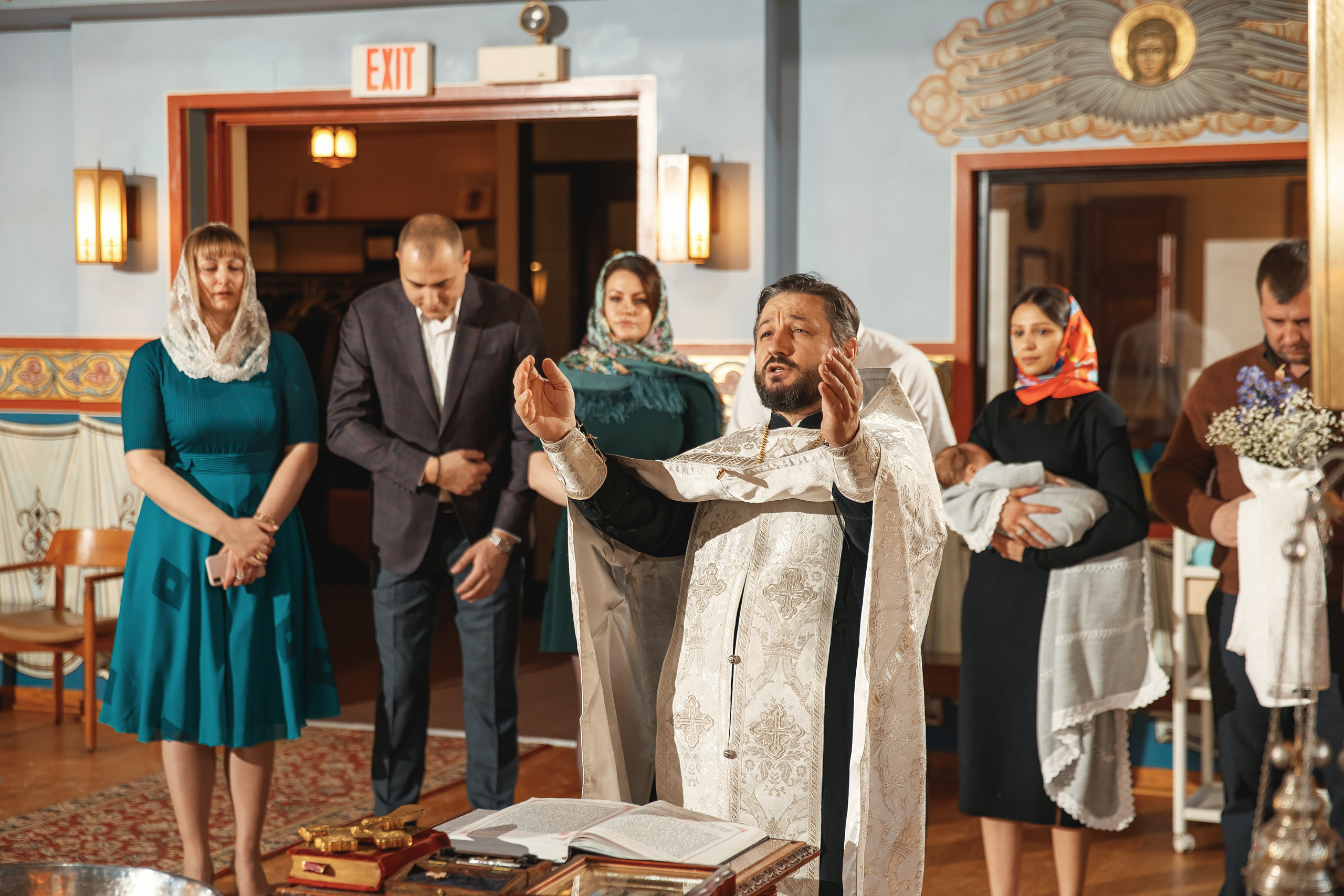 02.05.2021 Christening. Wedding family event photographer in Chicago Nick Yushevich