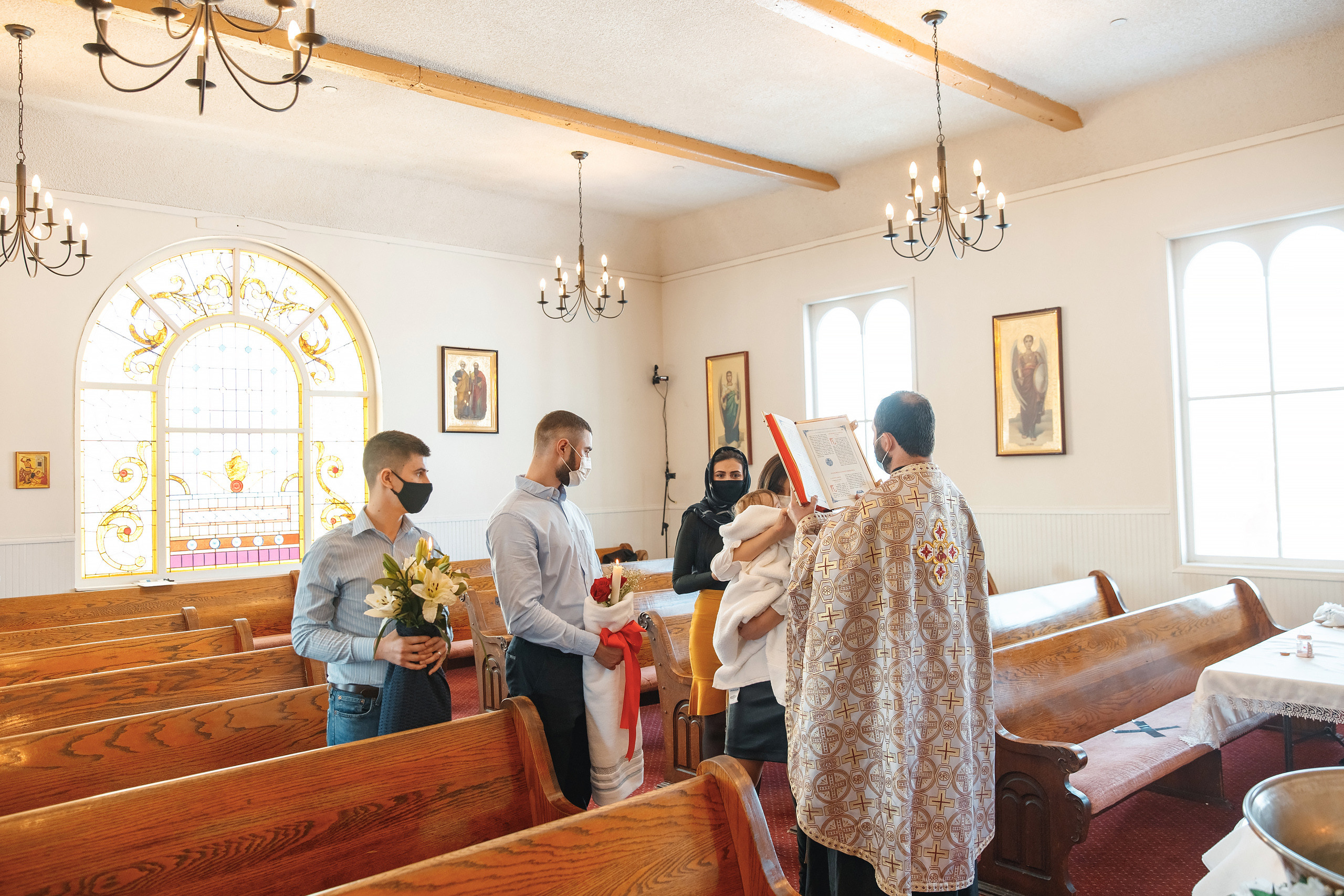 02.27.2021 Christening. Wedding family event photographer in Chicago Nick Yushevich