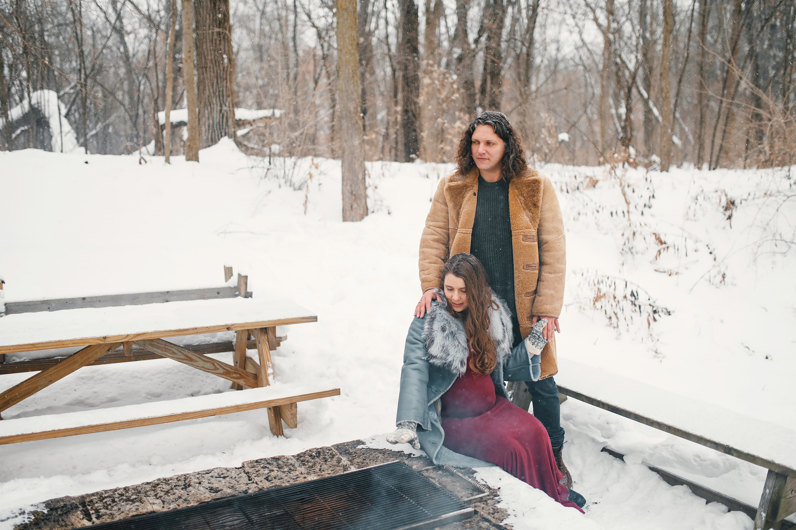 02.06.2021 Maternity Photoshoot. Wedding family event photographer in Chicago Nick Yushevich