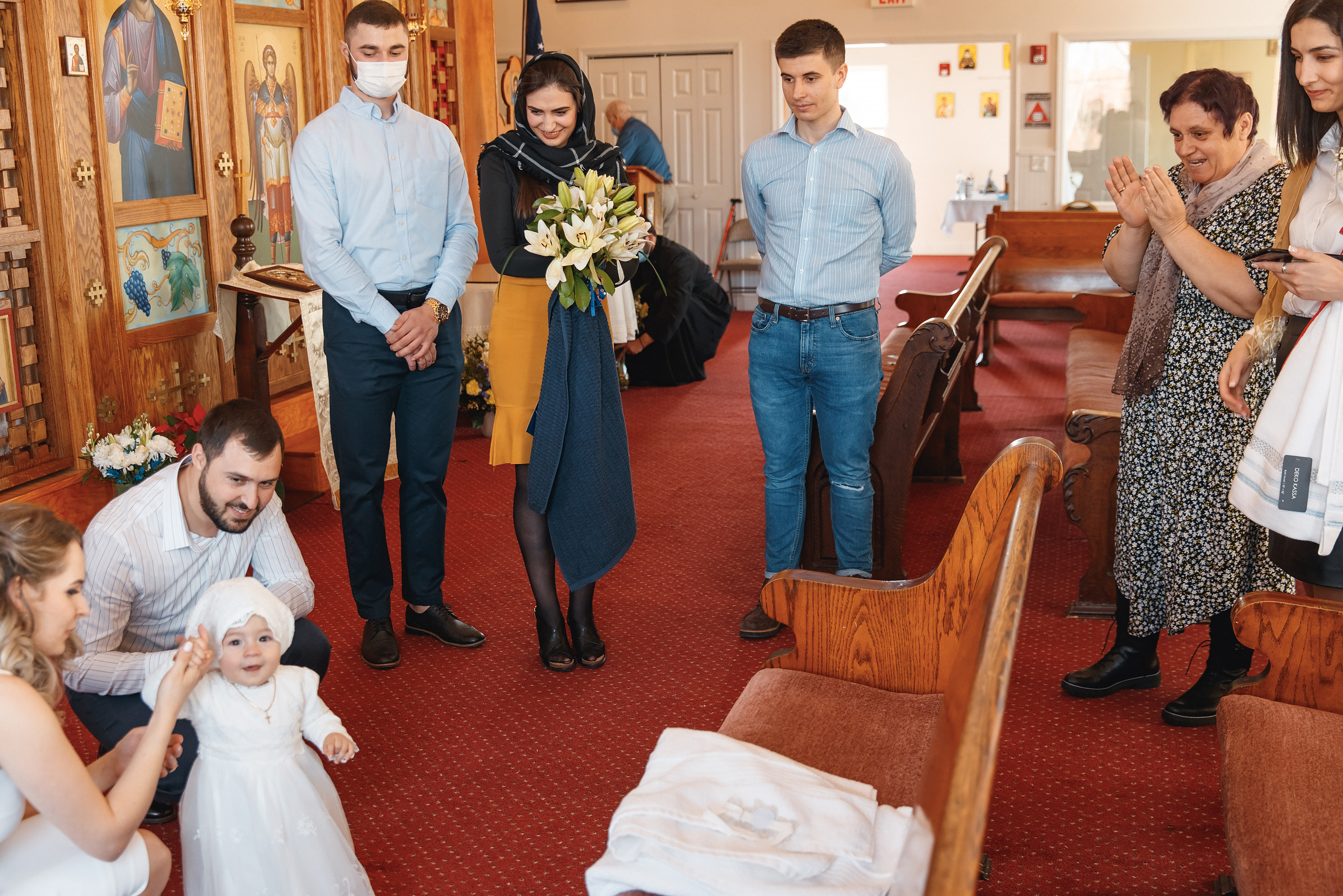 02.27.2021 Christening. Wedding family event photographer in Chicago Nick Yushevich