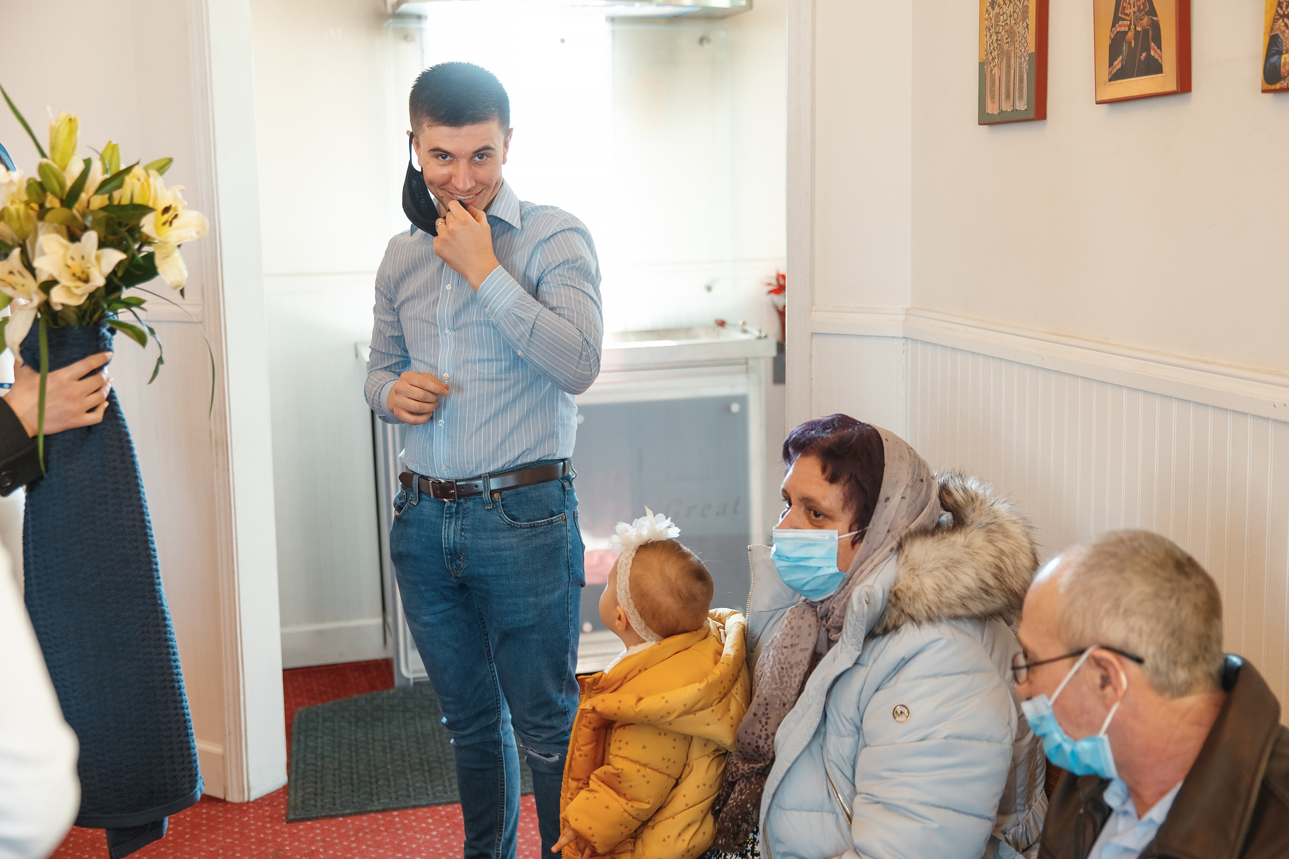 02.27.2021 Christening. Wedding family event photographer in Chicago Nick Yushevich