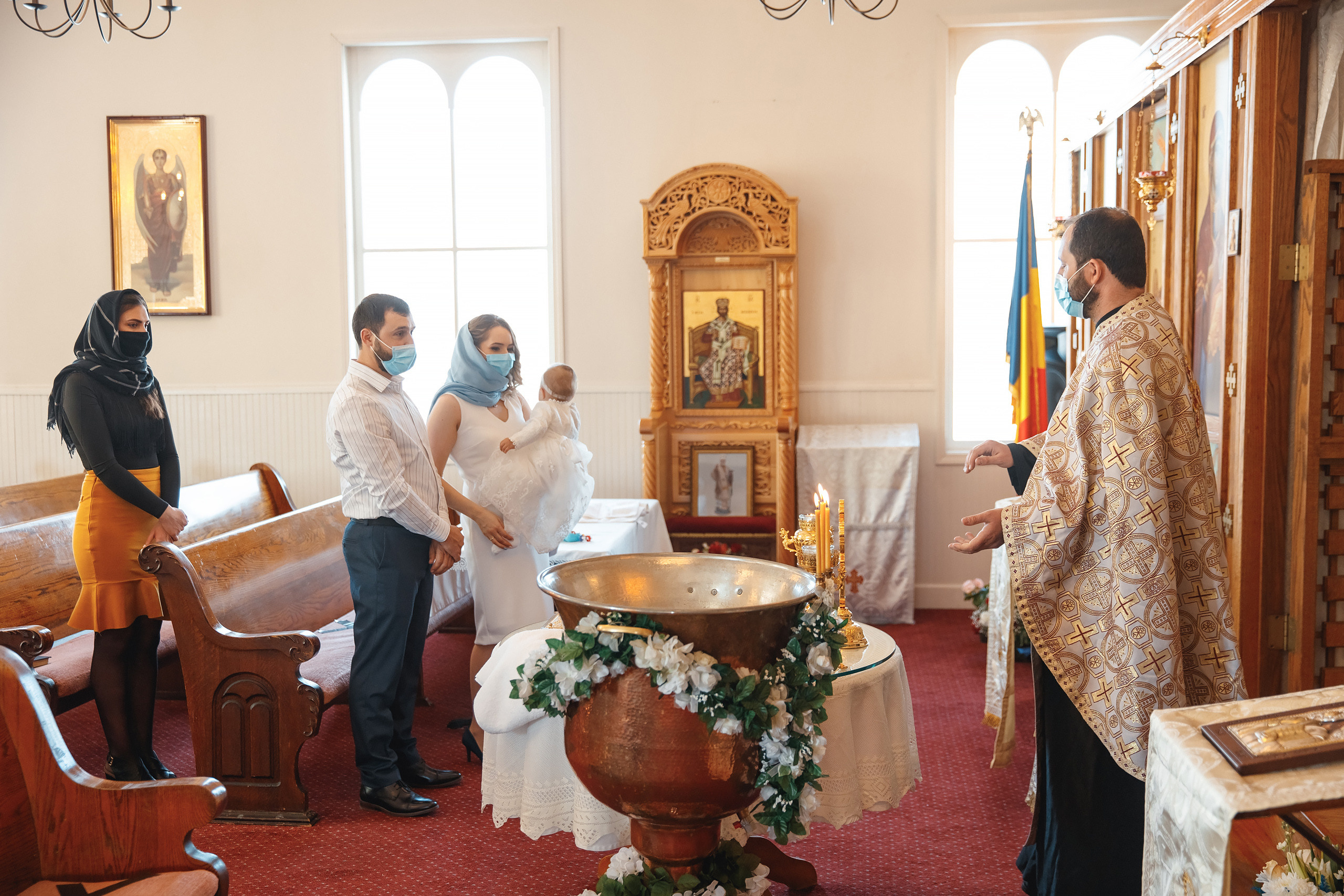 02.27.2021 Christening. Wedding family event photographer in Chicago Nick Yushevich