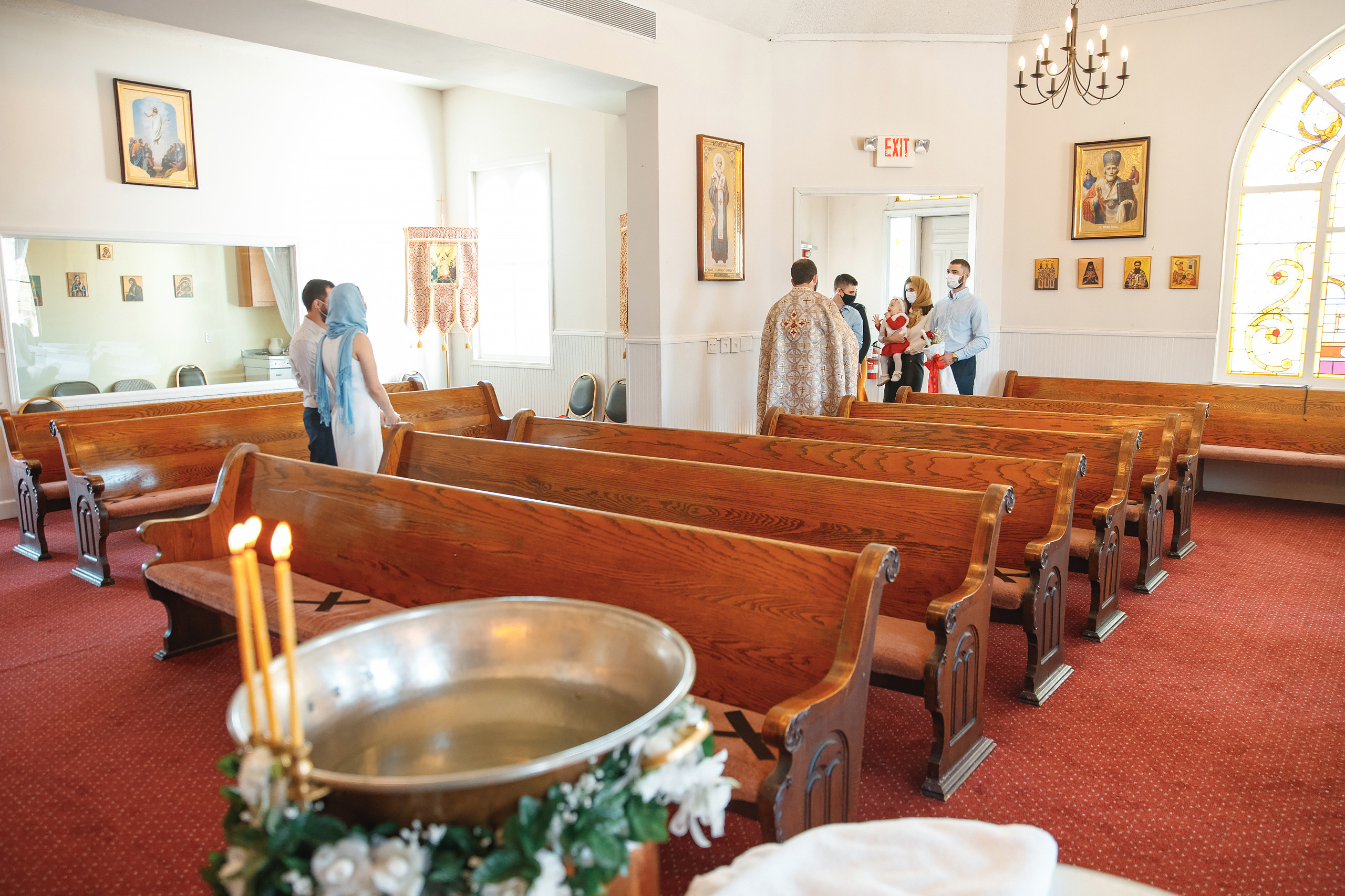 02.27.2021 Christening. Wedding family event photographer in Chicago Nick Yushevich