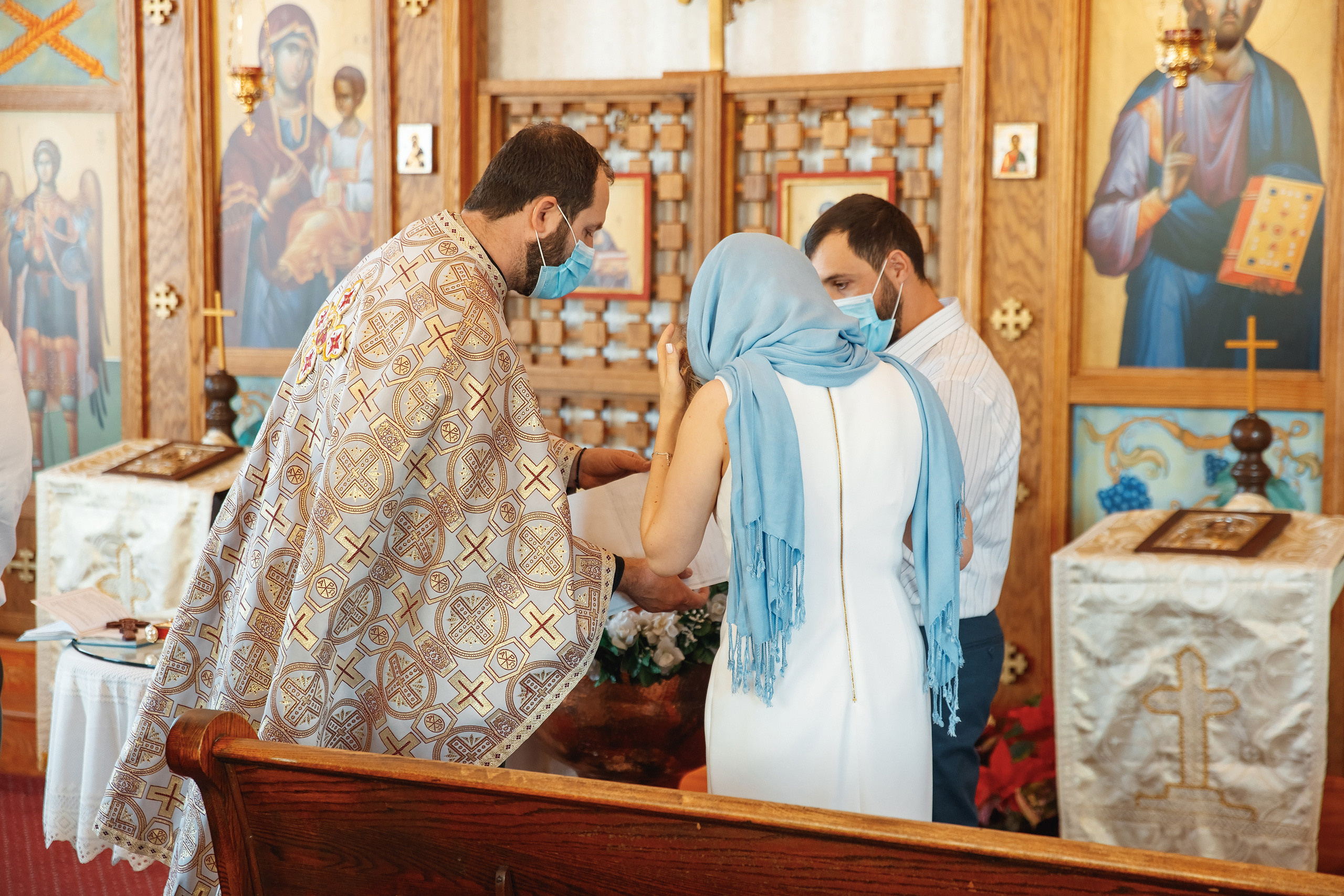 02.27.2021 Christening. Wedding family event photographer in Chicago Nick Yushevich