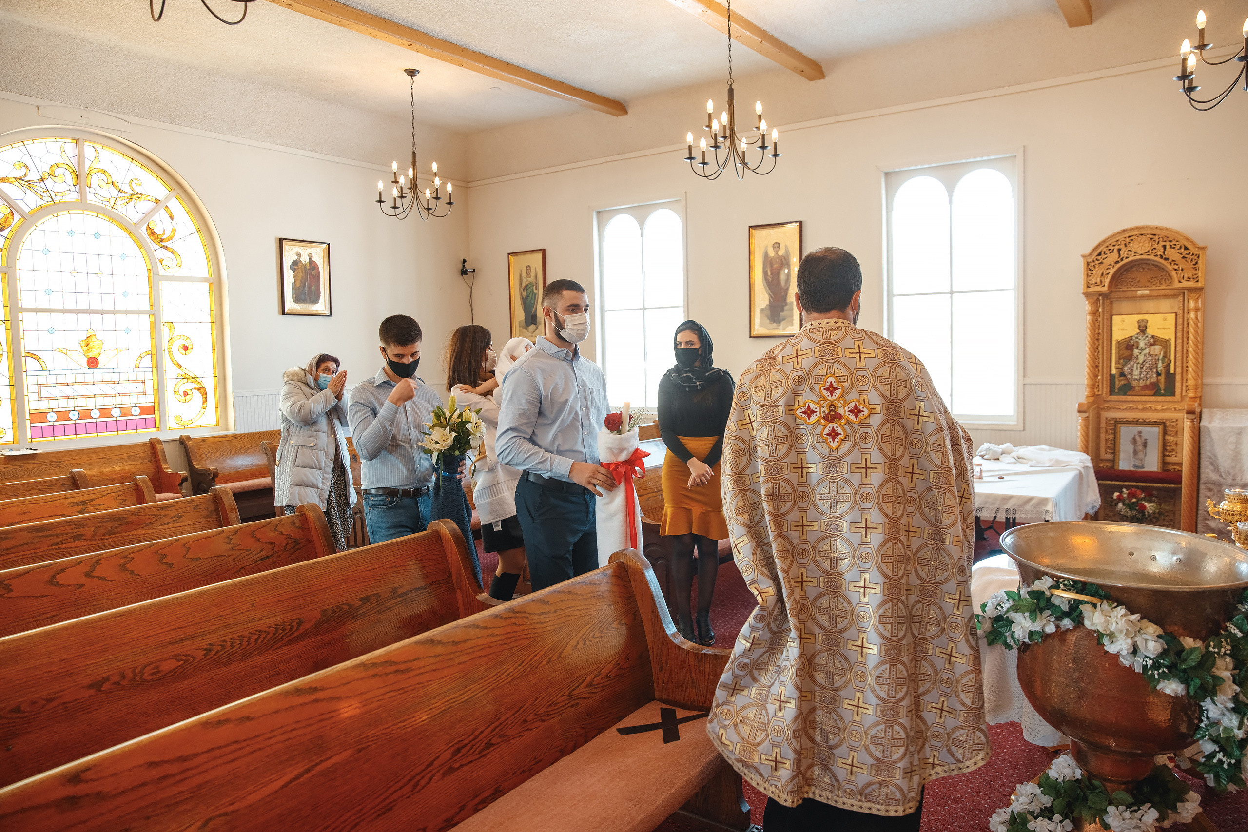 02.27.2021 Christening. Wedding family event photographer in Chicago Nick Yushevich