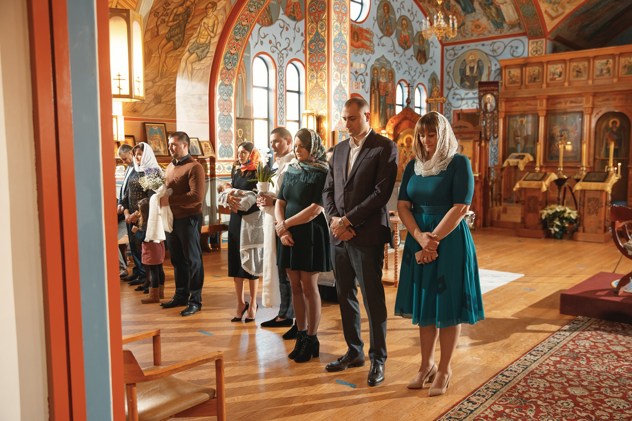 02.05.2021 Christening. Wedding family event photographer in Chicago Nick Yushevich