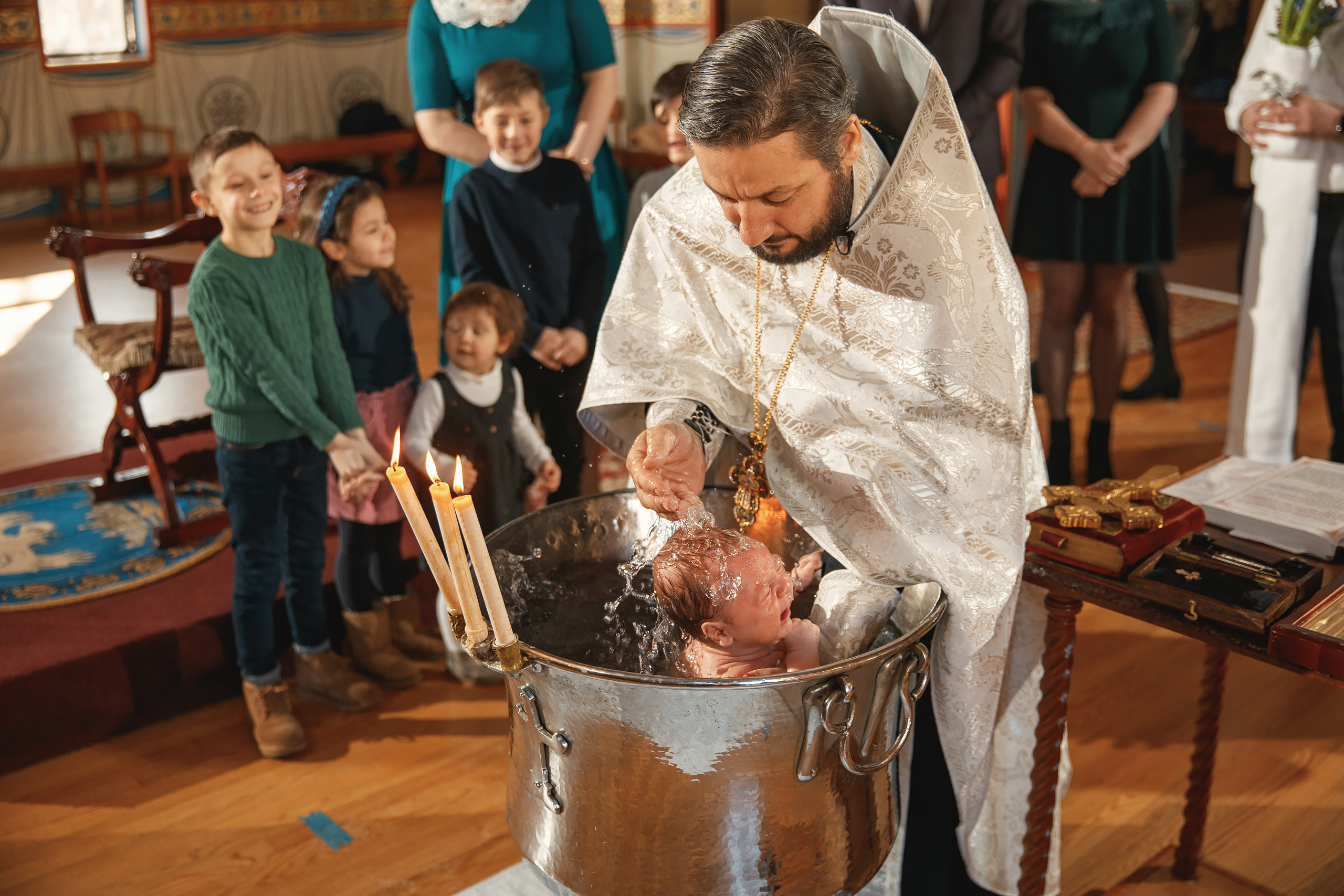 02.05.2021 Christening. Wedding family event photographer in Chicago Nick Yushevich