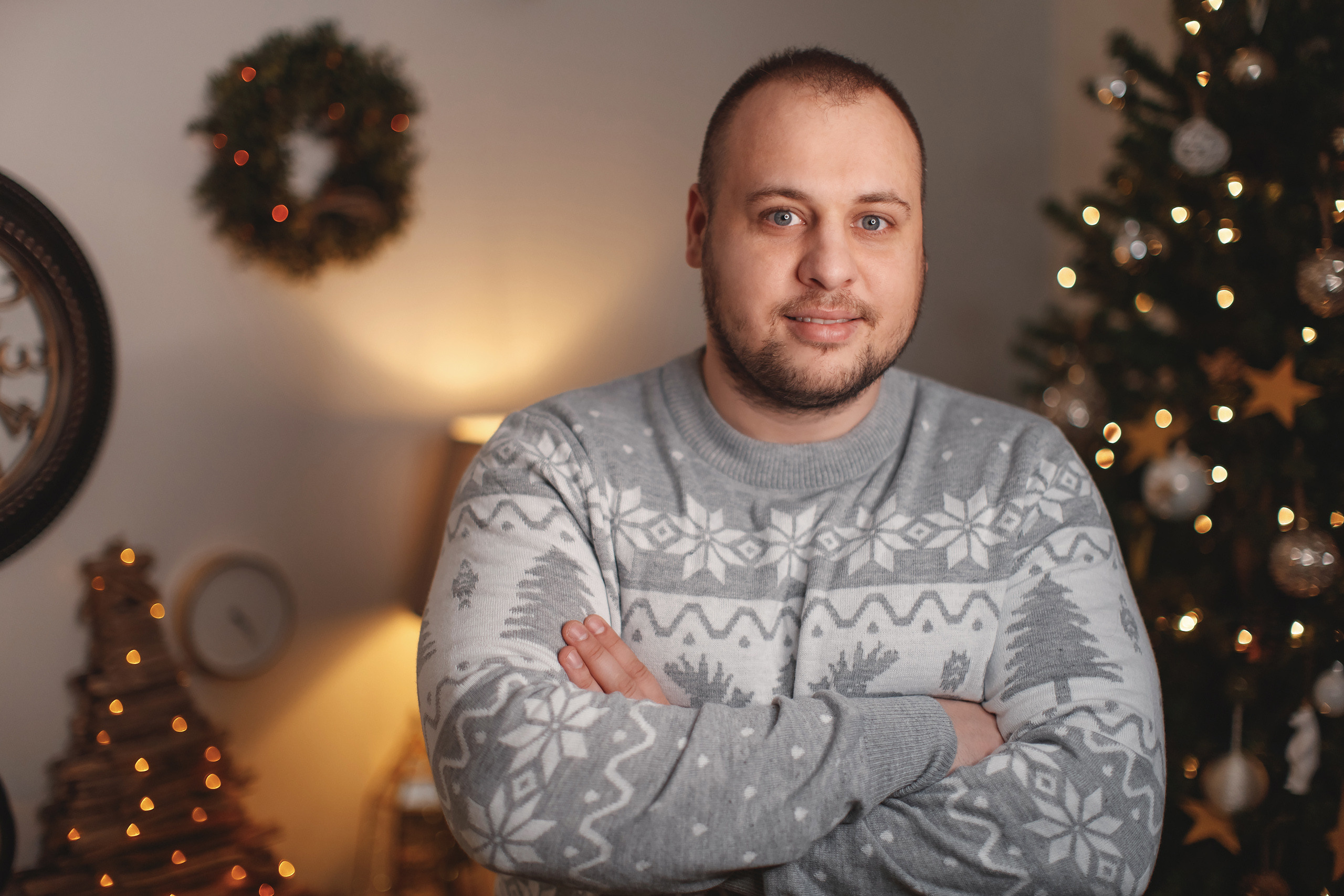 01102021 Christmas Family Photoshoot 24. Wedding family event photographer in Chicago Nick Yushevich