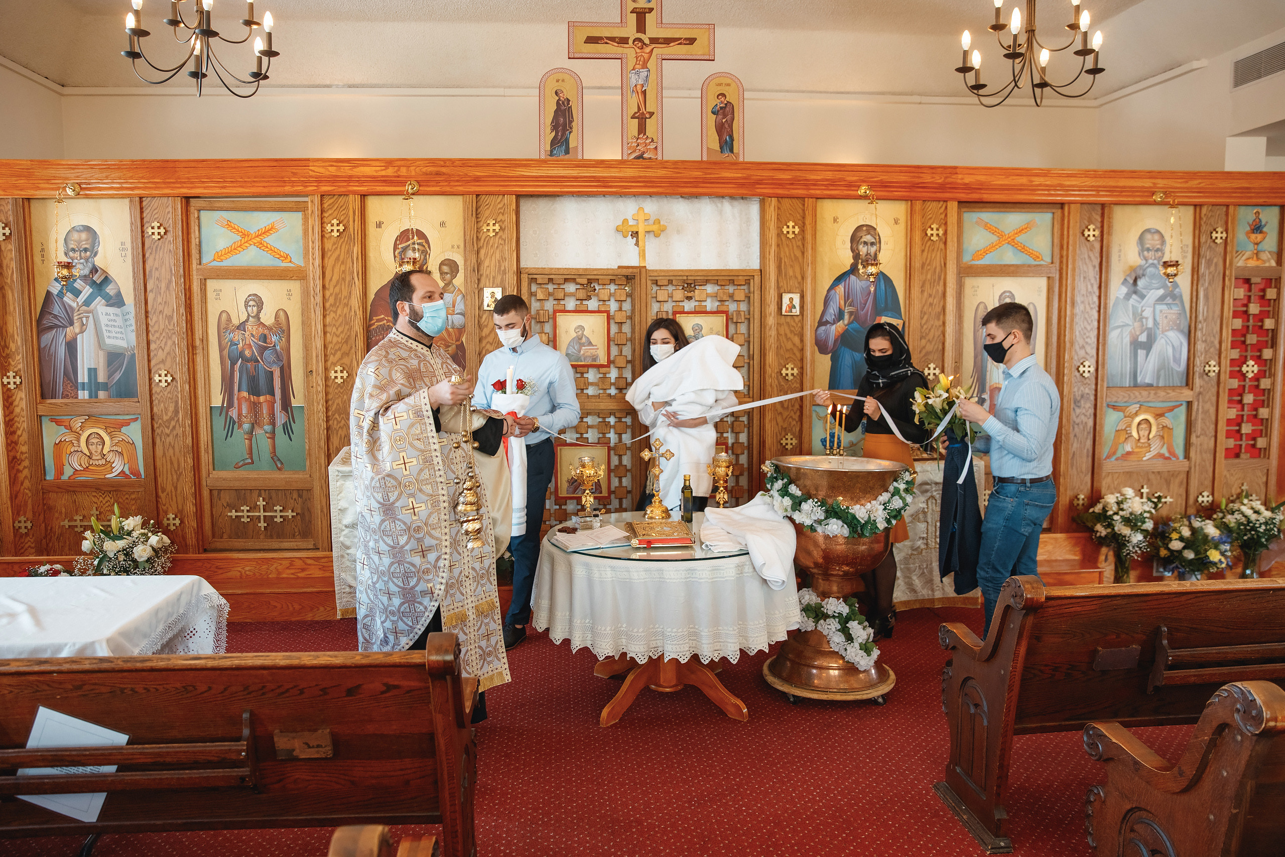 02.27.2021 Christening. Wedding family event photographer in Chicago Nick Yushevich