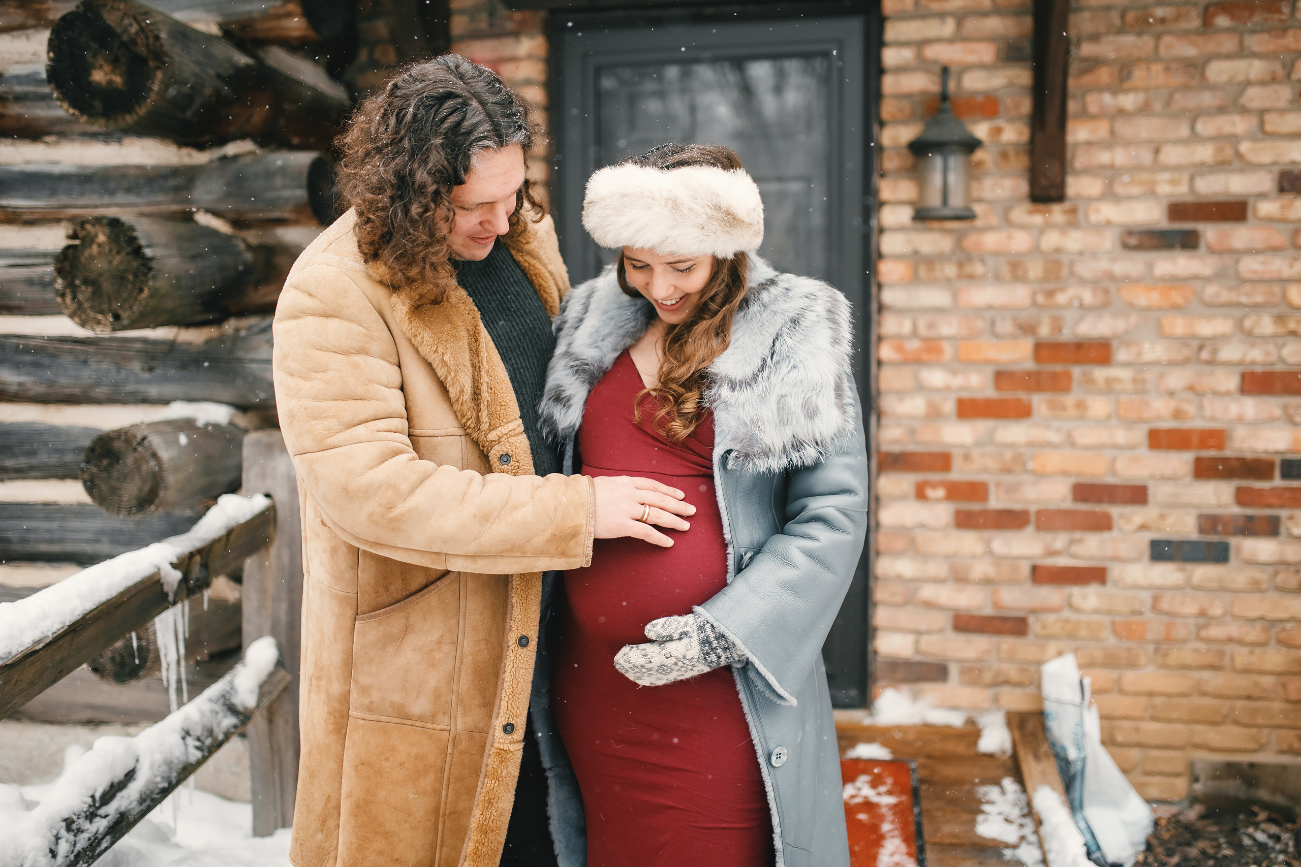 02.06.2021 Maternity Photoshoot. Wedding family event photographer in Chicago Nick Yushevich