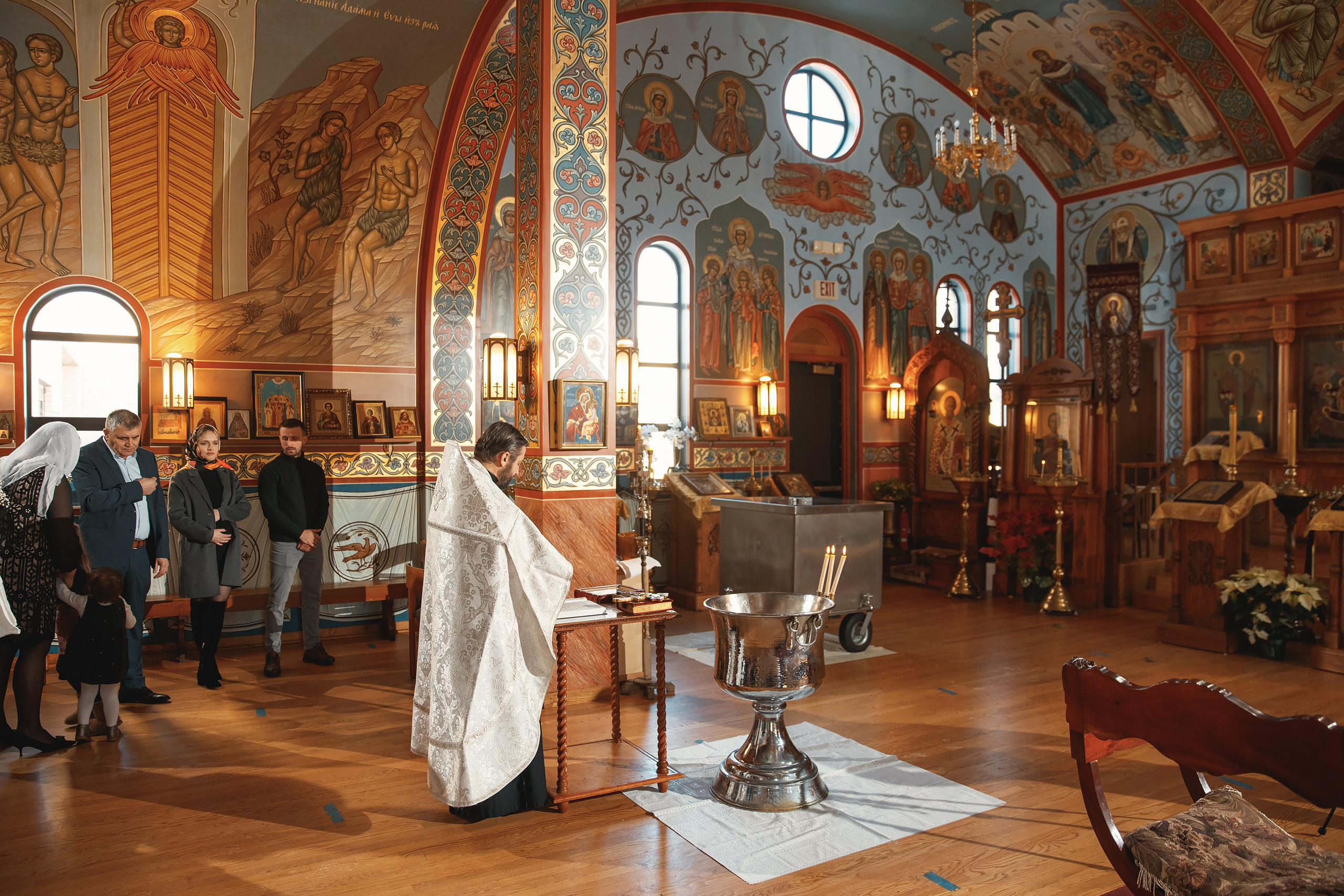 02.05.2021 Christening. Wedding family event photographer in Chicago Nick Yushevich