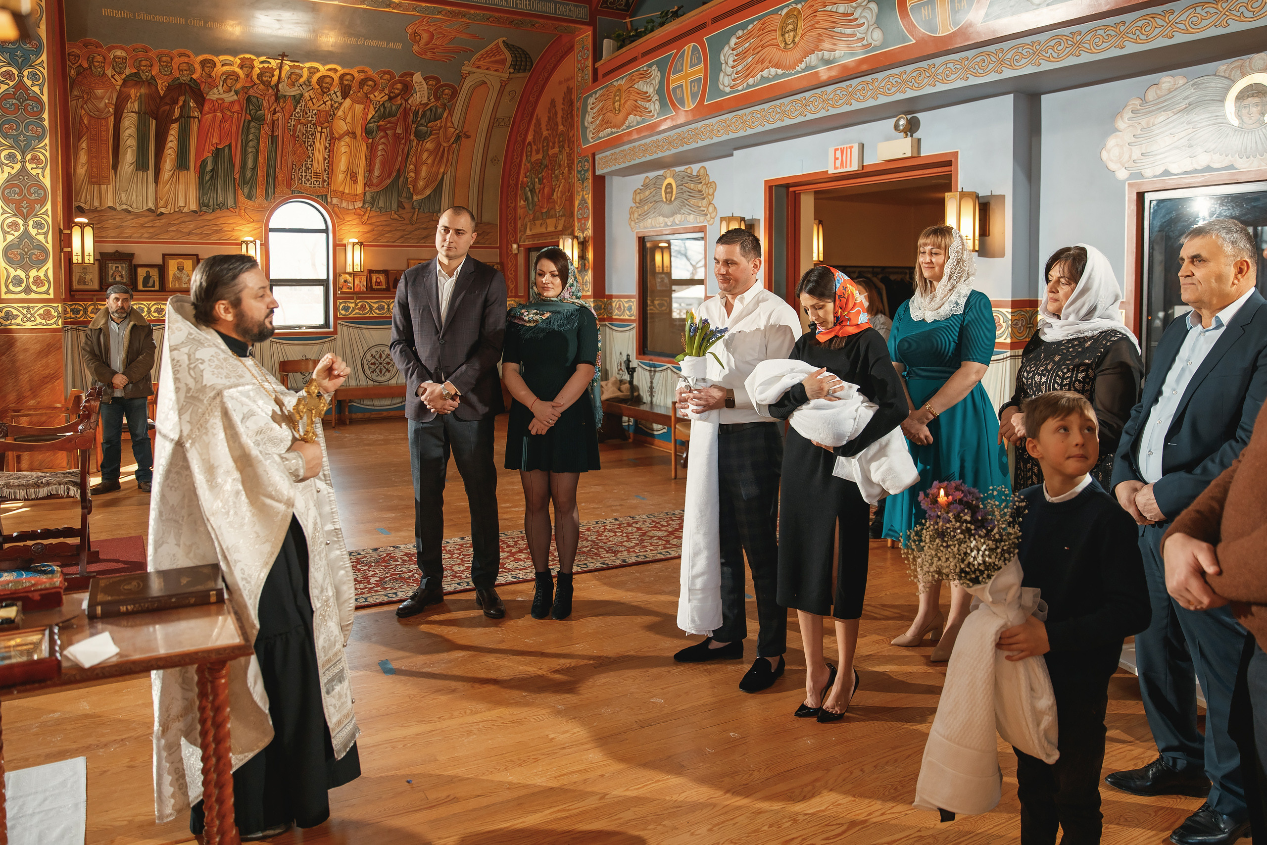 02.05.2021 Christening. Wedding family event photographer in Chicago Nick Yushevich