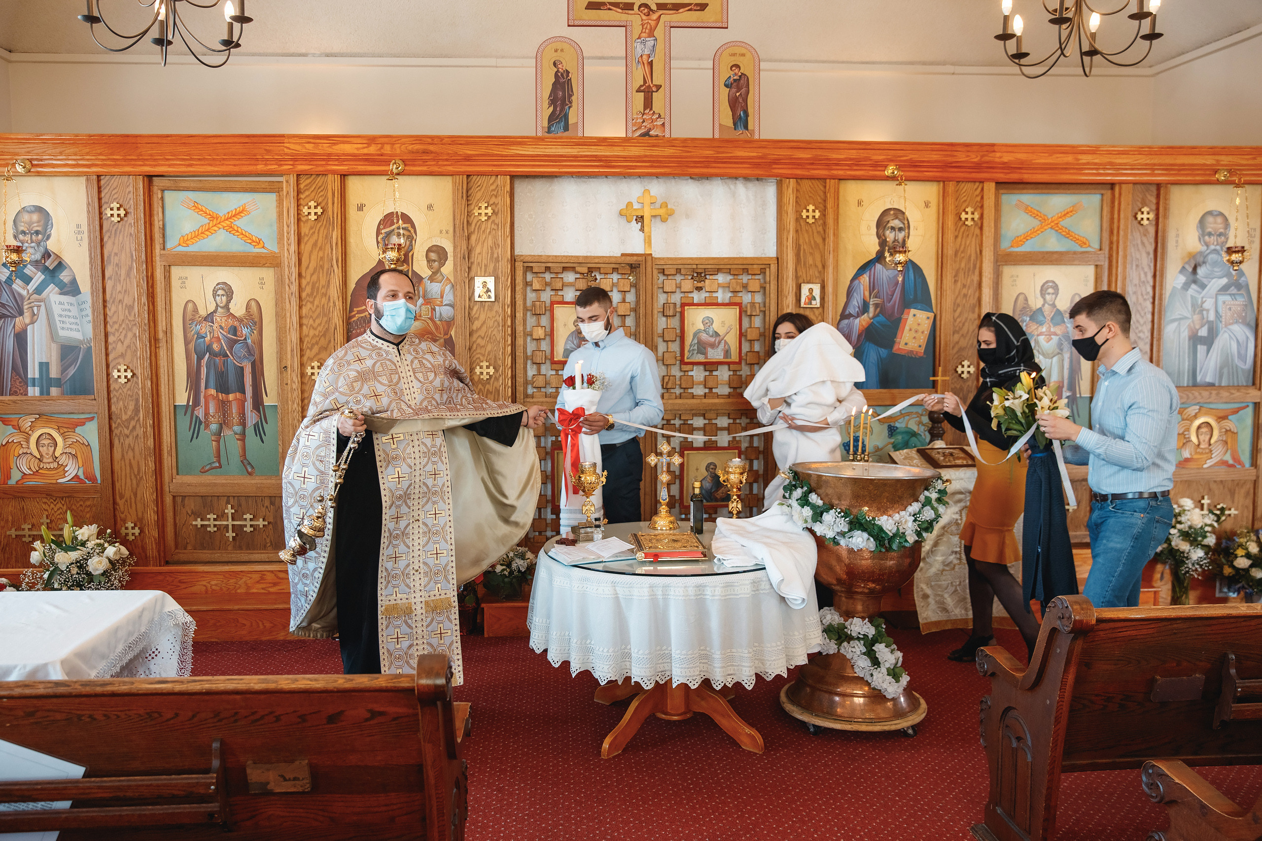 02.27.2021 Christening. Wedding family event photographer in Chicago Nick Yushevich