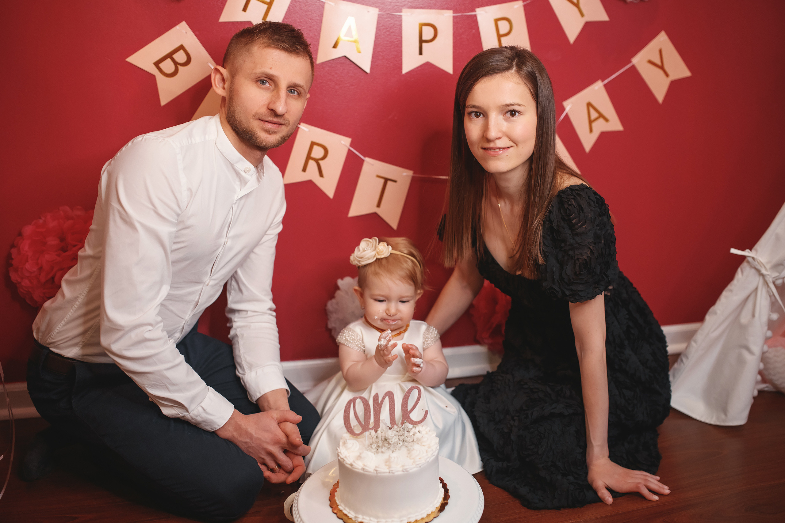 01.17.2021 First birthday. Wedding family event photographer in Chicago Nick Yushevich