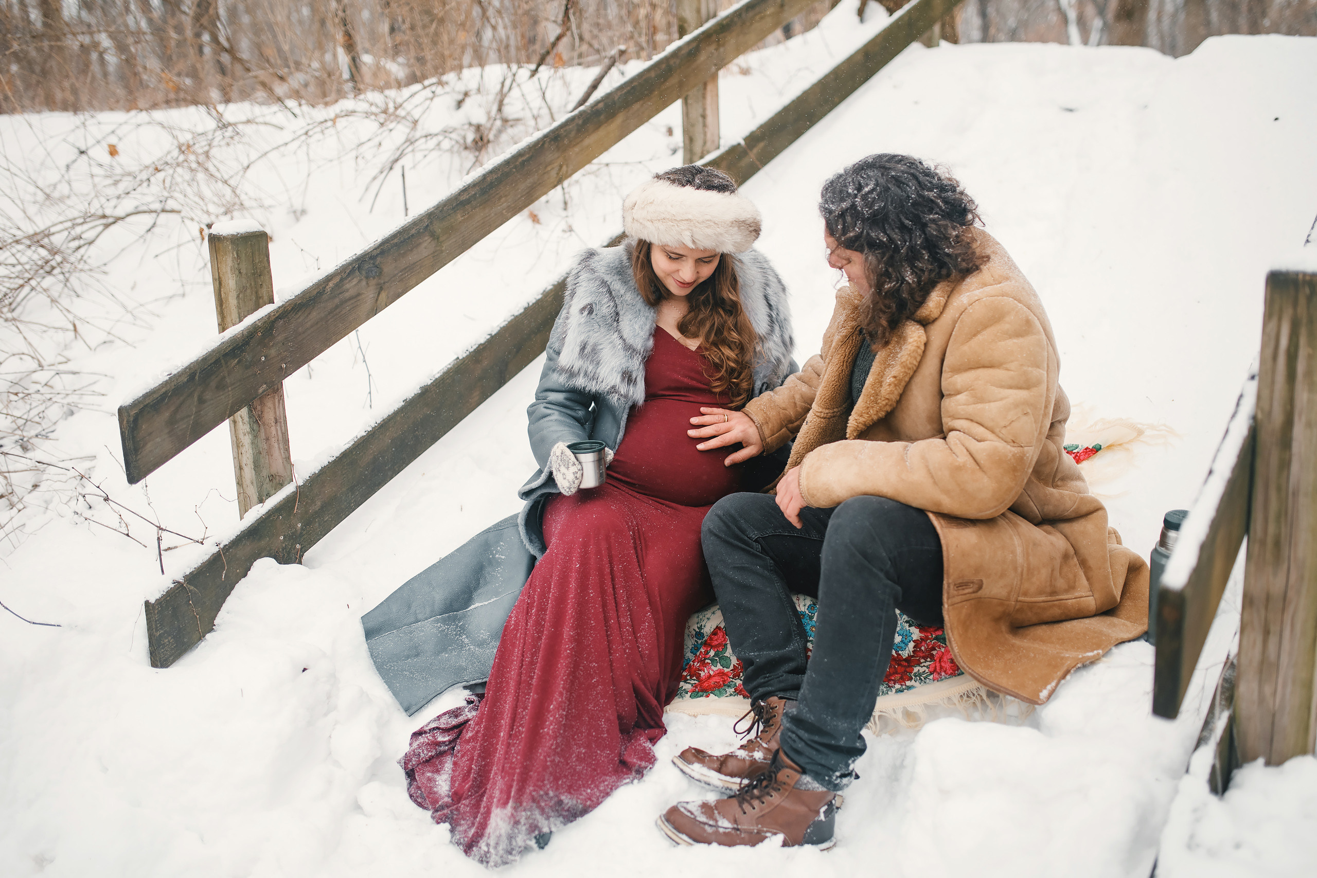02.06.2021 Maternity Photoshoot. Wedding family event photographer in Chicago Nick Yushevich
