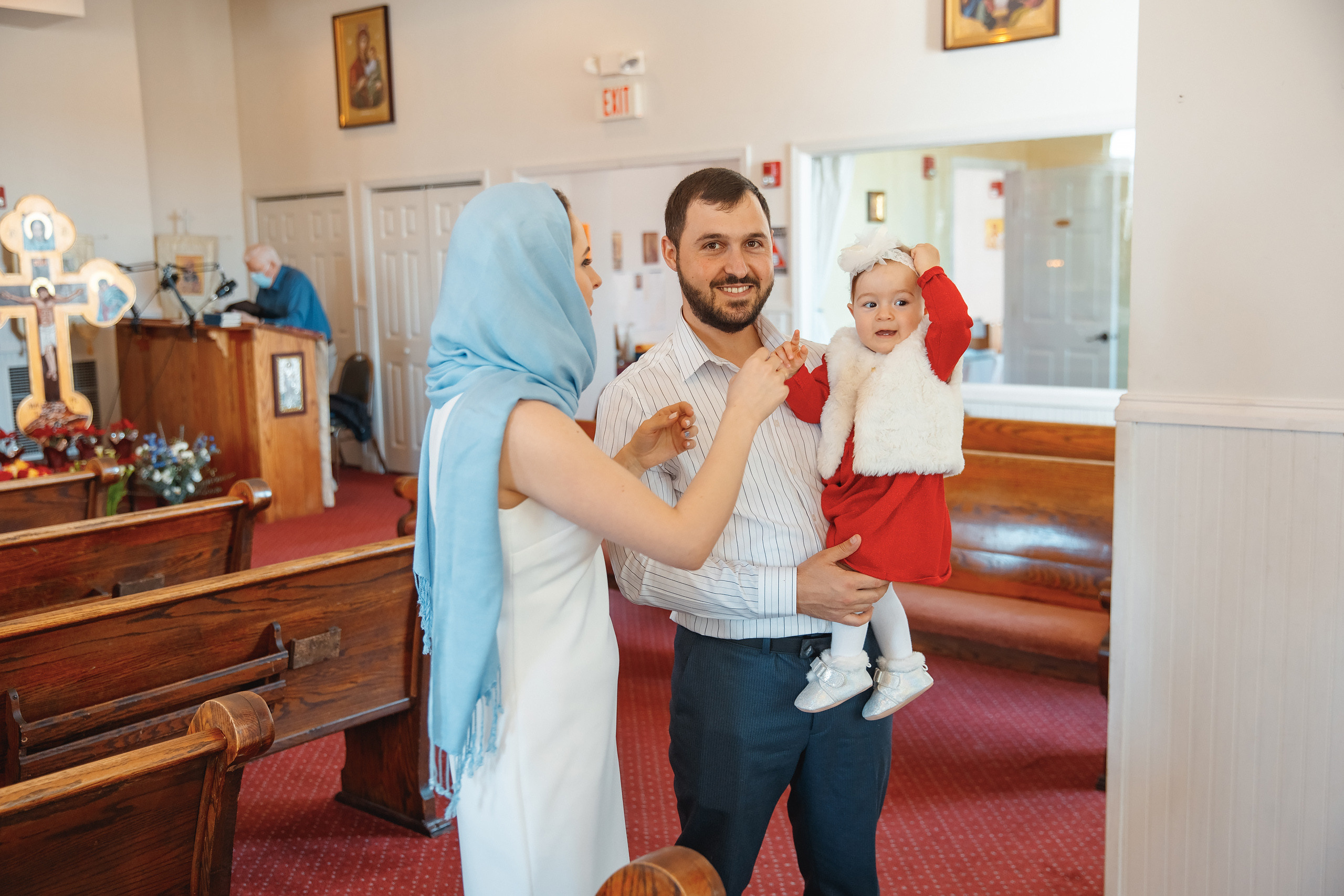 02.27.2021 Christening. Wedding family event photographer in Chicago Nick Yushevich