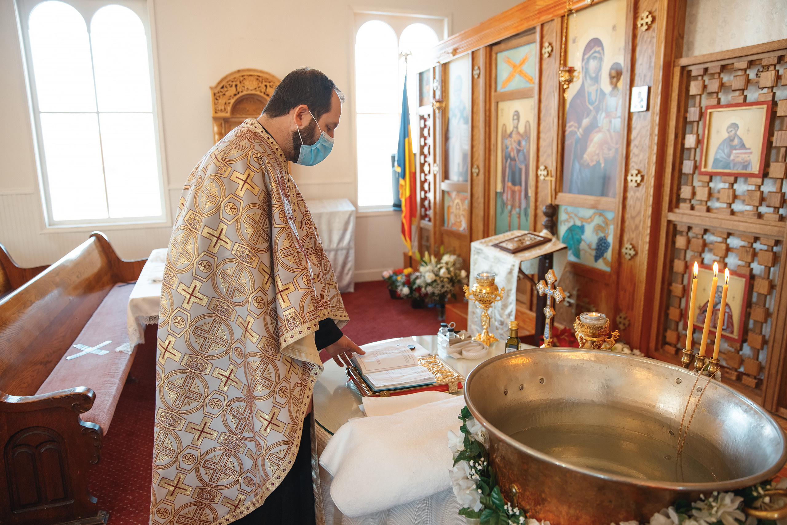 02.27.2021 Christening. Wedding family event photographer in Chicago Nick Yushevich