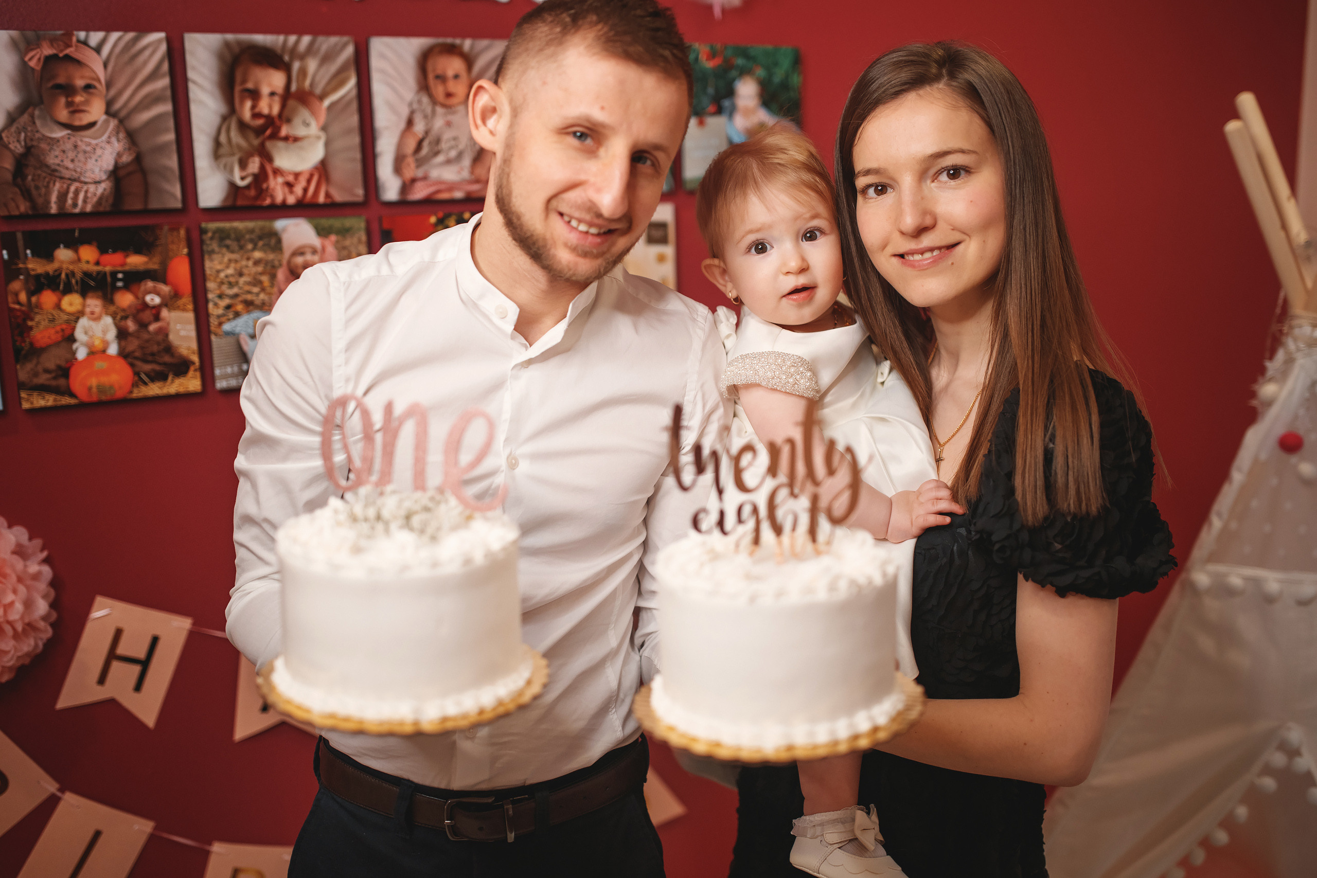 01.17.2021 First birthday. Wedding family event photographer in Chicago Nick Yushevich