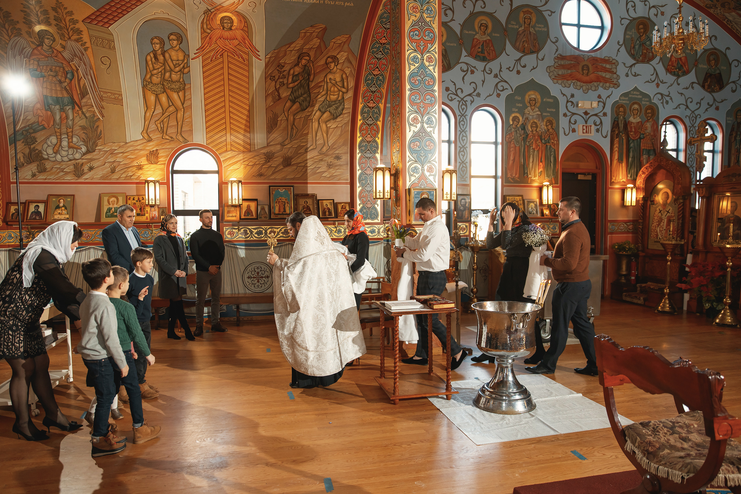 02.05.2021 Christening. Wedding family event photographer in Chicago Nick Yushevich