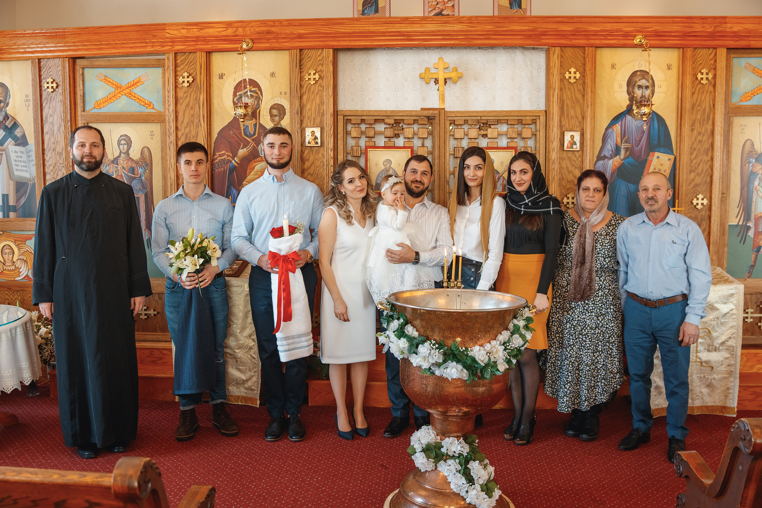 02.27.2021 Christening. Wedding family event photographer in Chicago Nick Yushevich