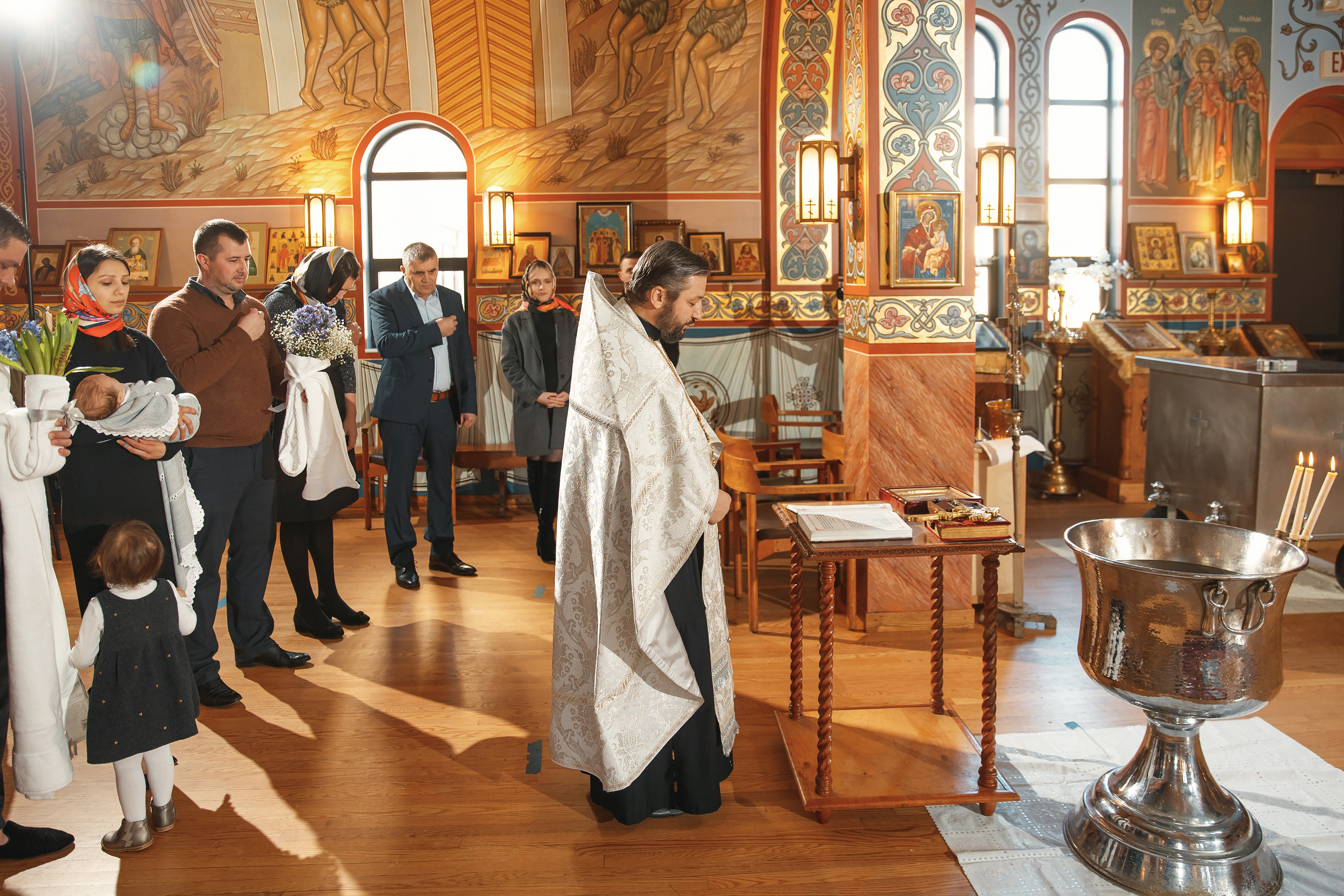 02.05.2021 Christening. Wedding family event photographer in Chicago Nick Yushevich