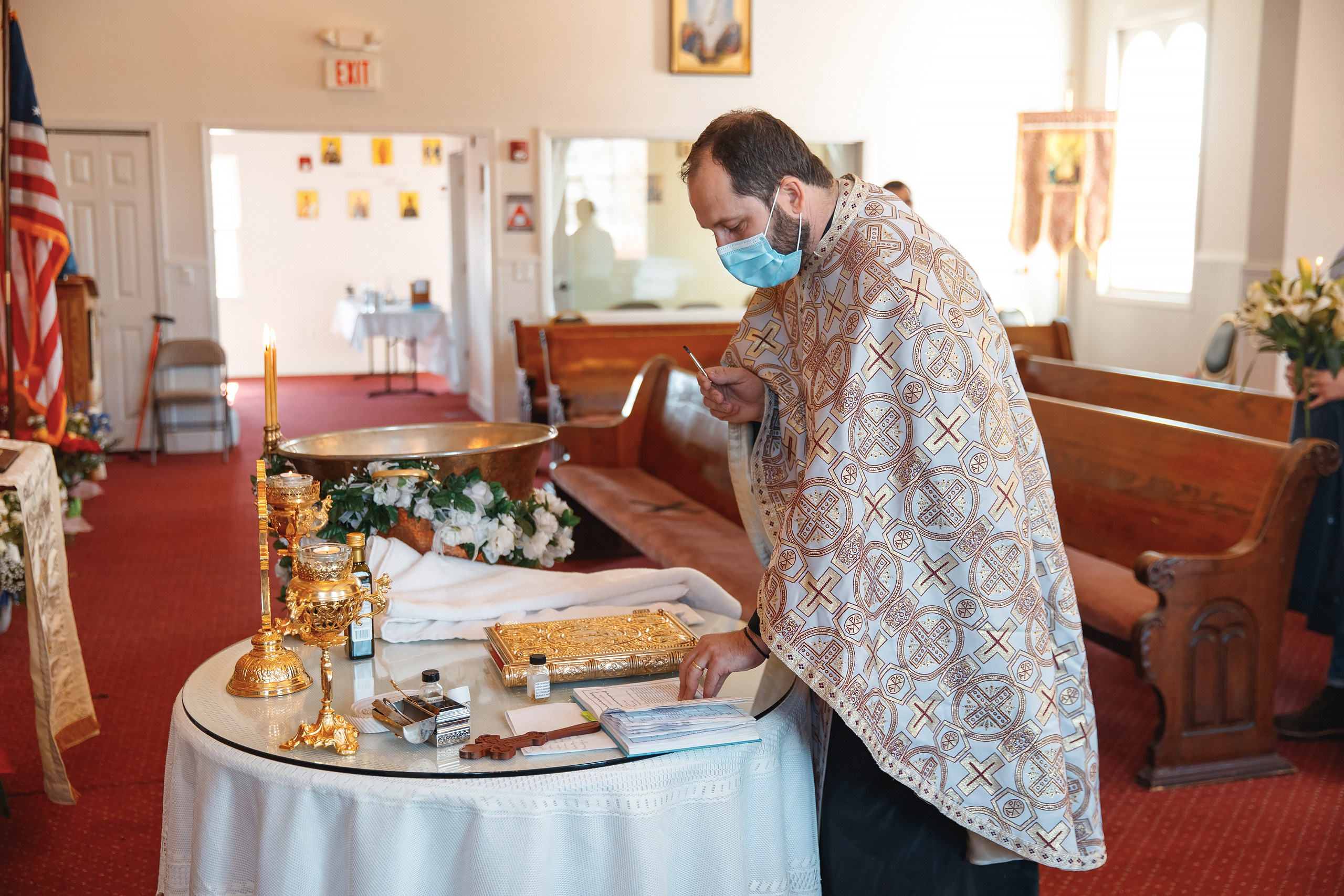 02.27.2021 Christening. Wedding family event photographer in Chicago Nick Yushevich