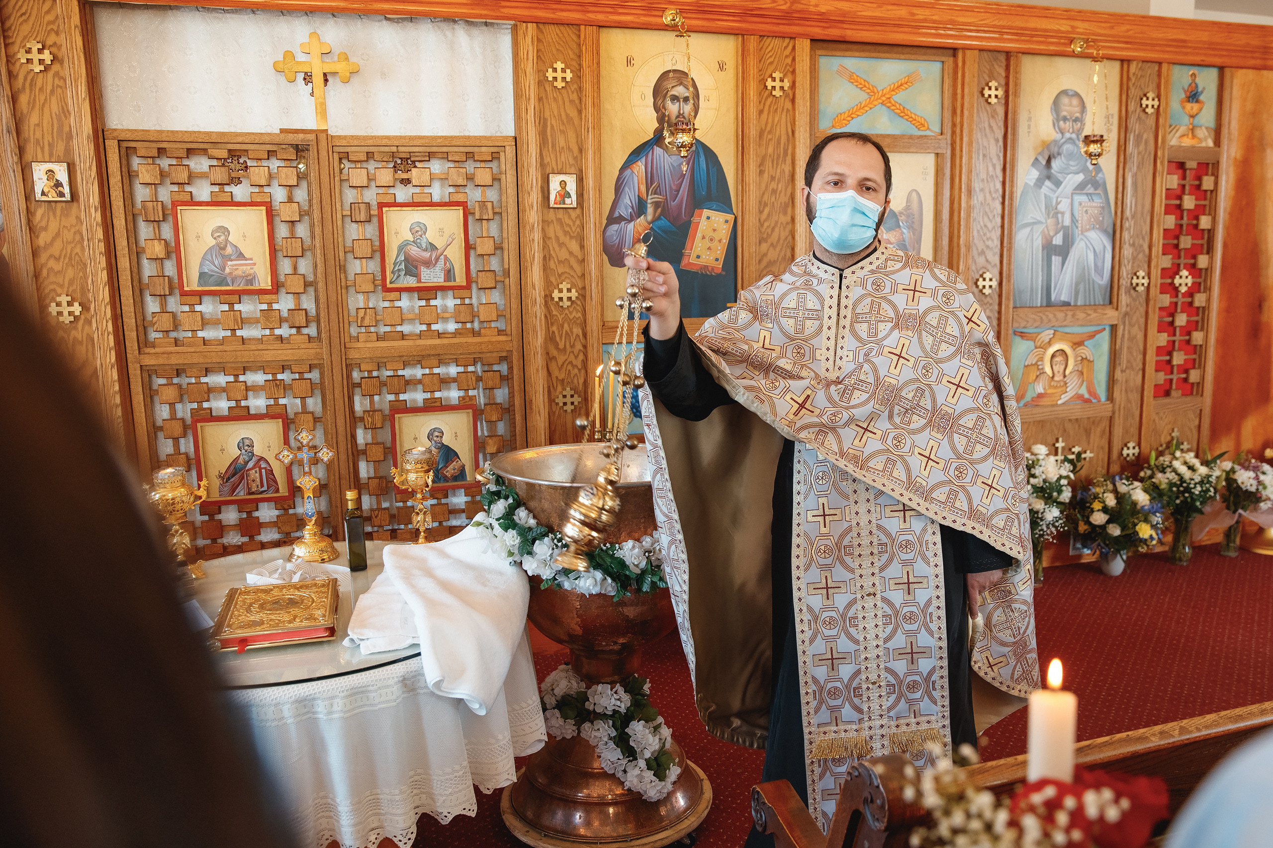 02.27.2021 Christening. Wedding family event photographer in Chicago Nick Yushevich