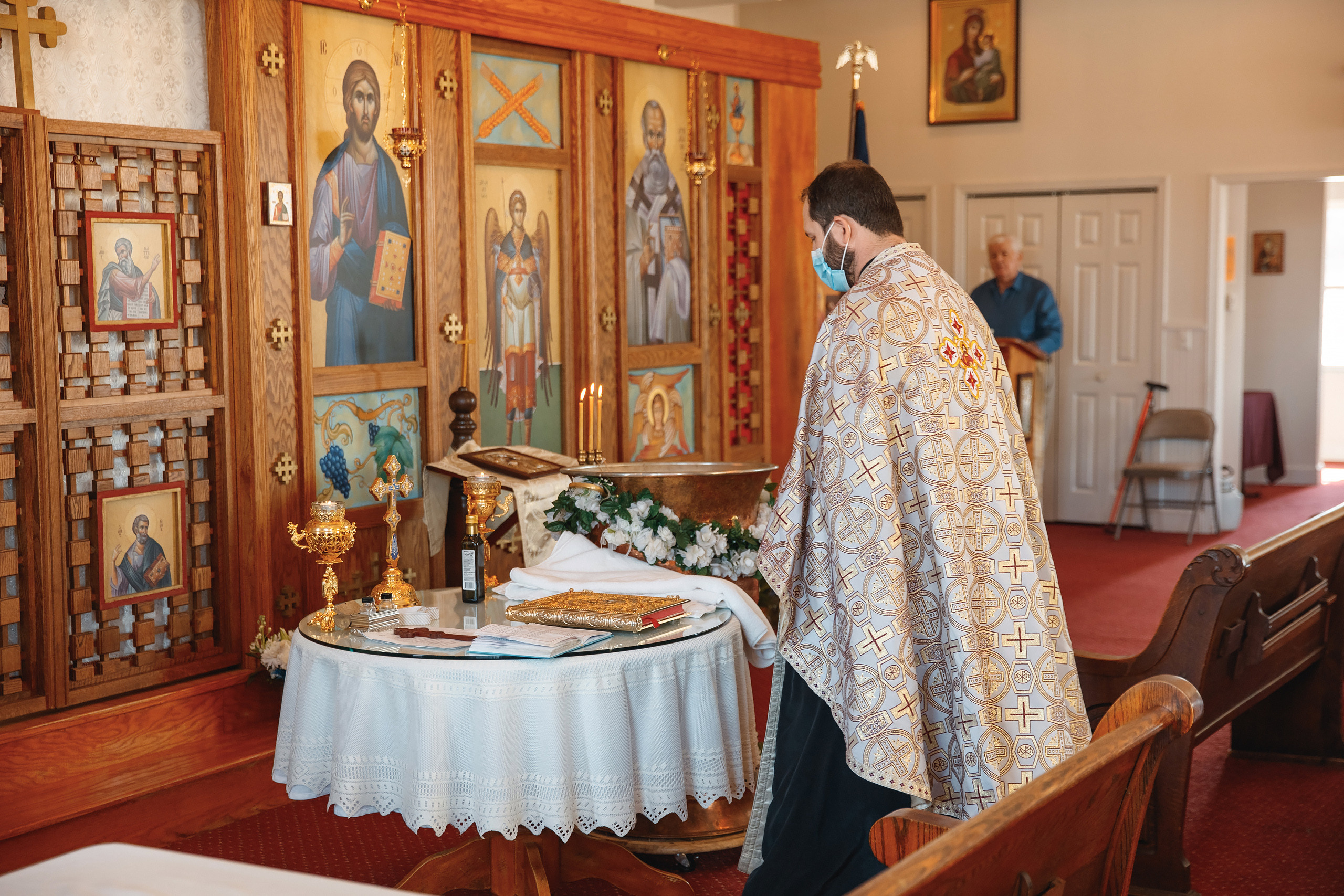 02.27.2021 Christening. Wedding family event photographer in Chicago Nick Yushevich