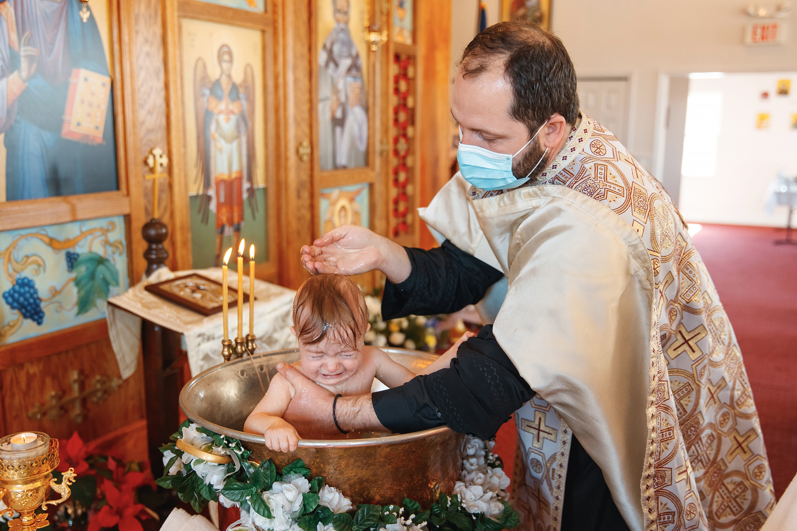 02.27.2021 Christening. Wedding family event photographer in Chicago Nick Yushevich