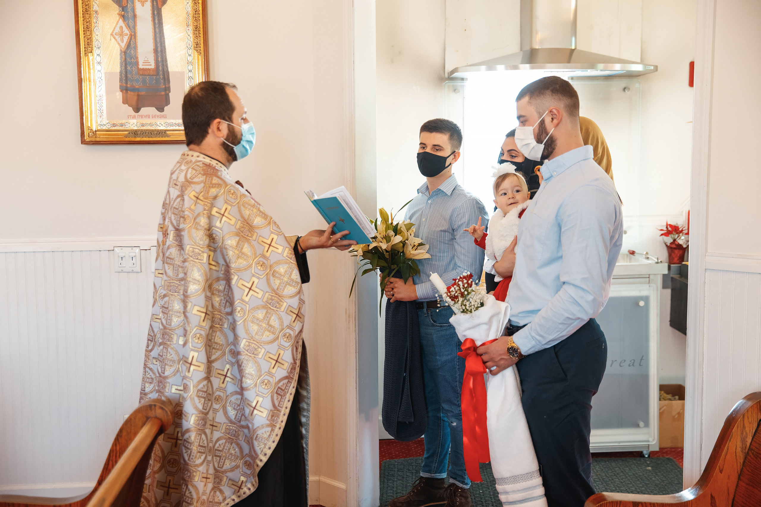 02.27.2021 Christening. Wedding family event photographer in Chicago Nick Yushevich