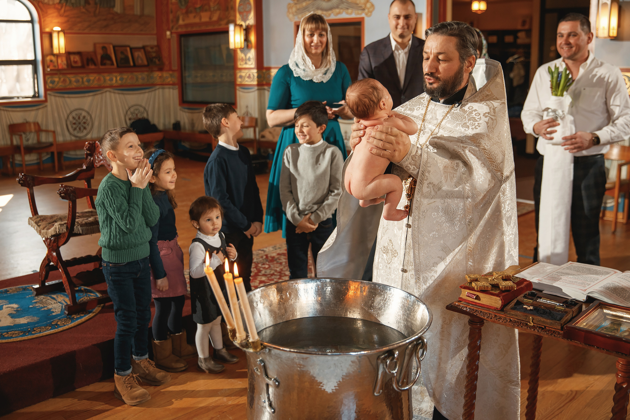 02.05.2021 Christening. Wedding family event photographer in Chicago Nick Yushevich